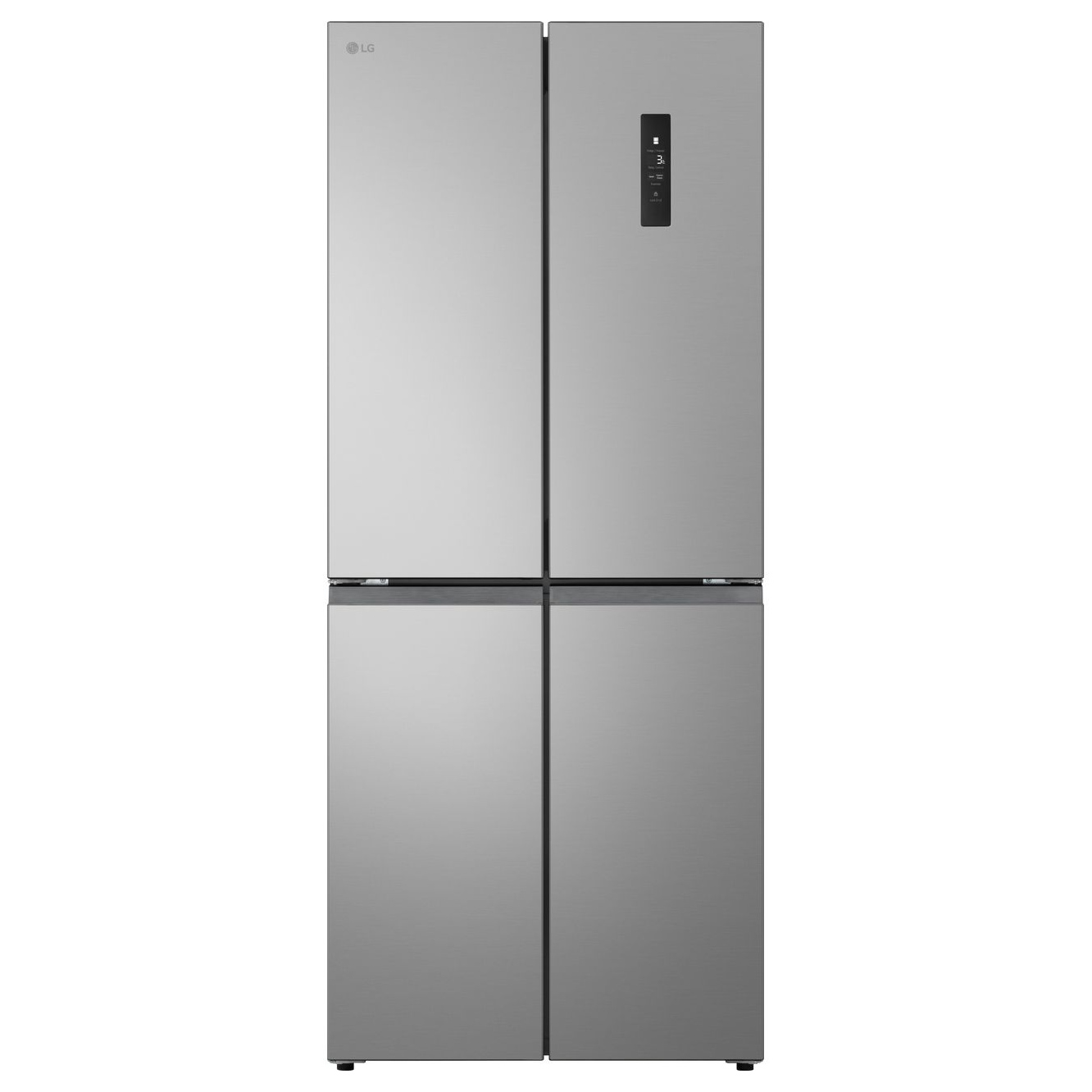 LG GMM43PYBER American Fridge Freezer in Prime Silver Frost Free