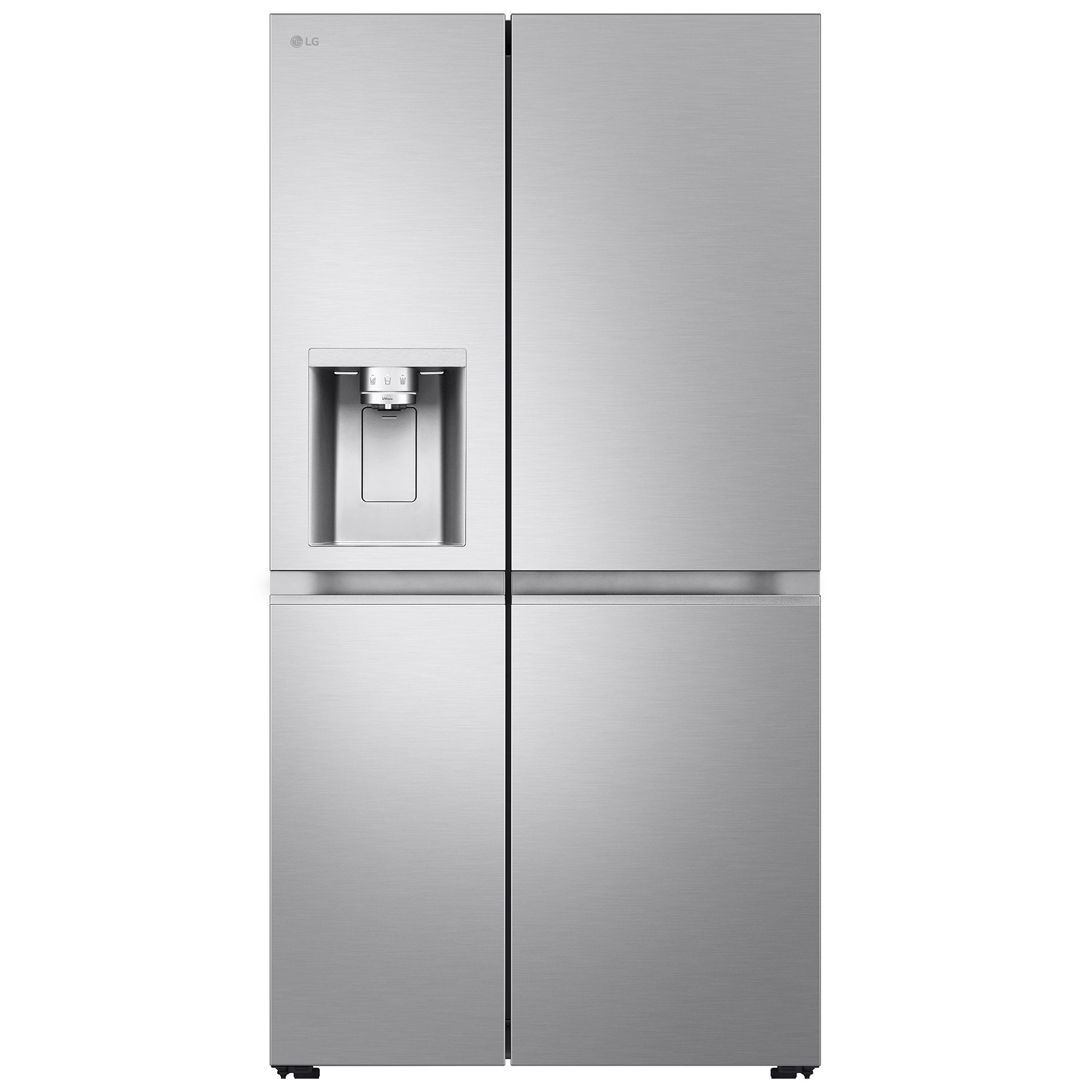 LG GSLE81BSBC American Fridge Freezer in Brushed Steel with Ice Water
