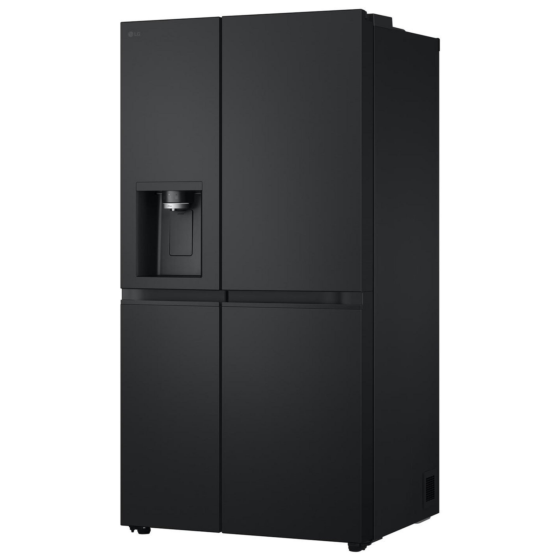 LG GSLE81EPBD American Fridge Freezer in Essence Matte Black with Ice, photo 2