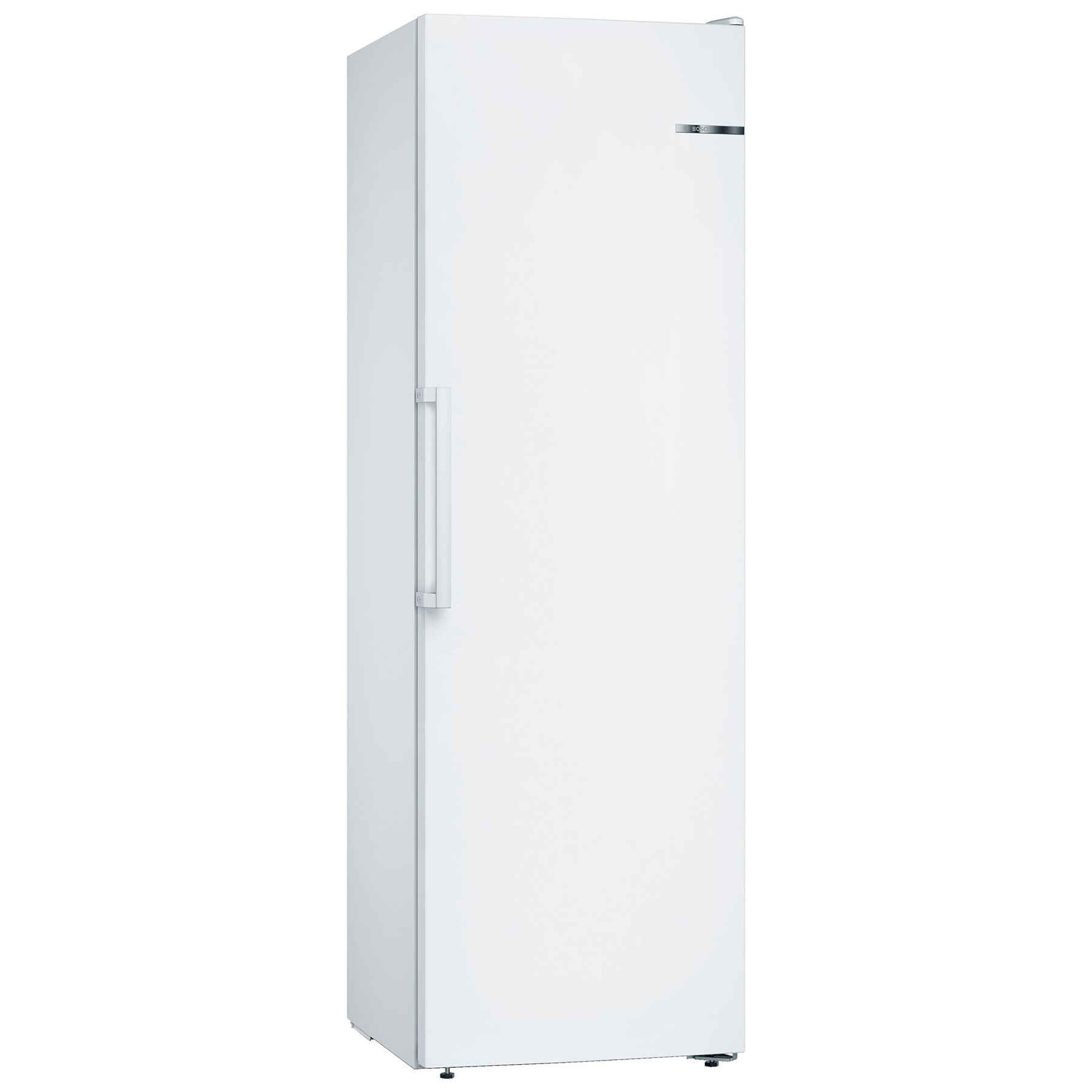 Bosch GSN36VWEPG Series 4 186cm High Freezer Frost Free in White 60cm