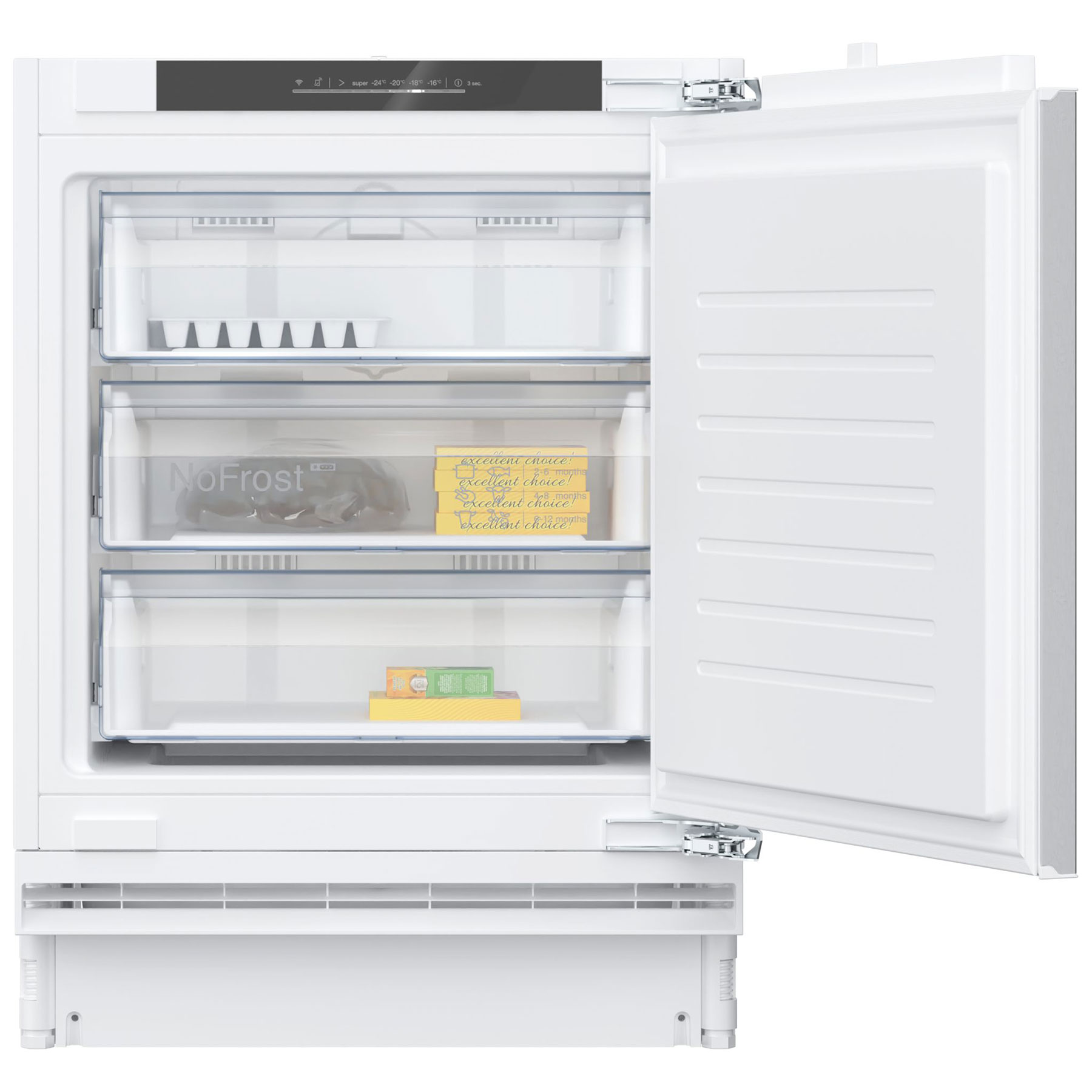 Neff GU7212FE0G N50 82cm High Integrated Undercounter Freezer 60cm Wid