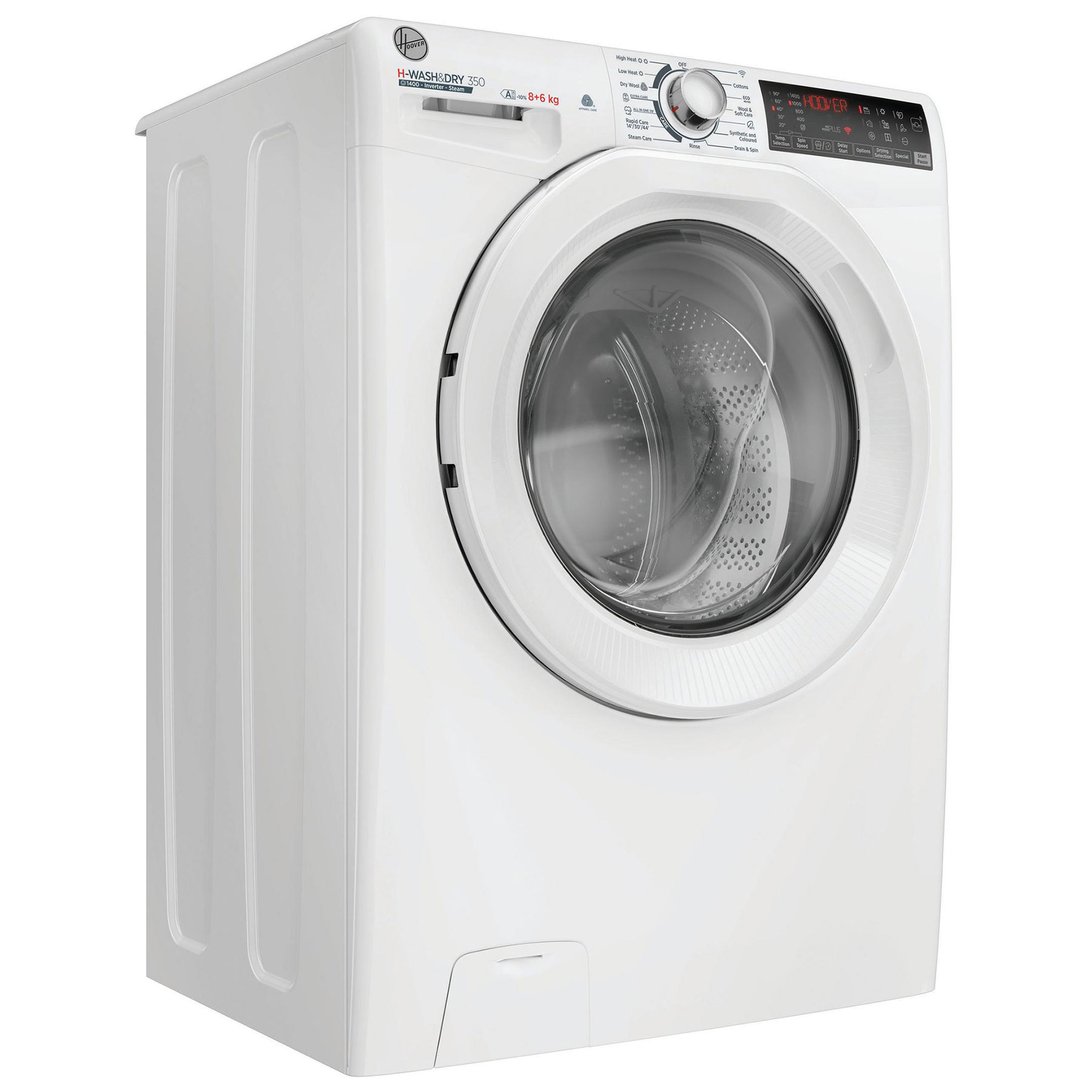 Hoover H3DPS4866TAM Washer Dryer in White 1400 Spin 8kg 6kg A Rated, photo 5