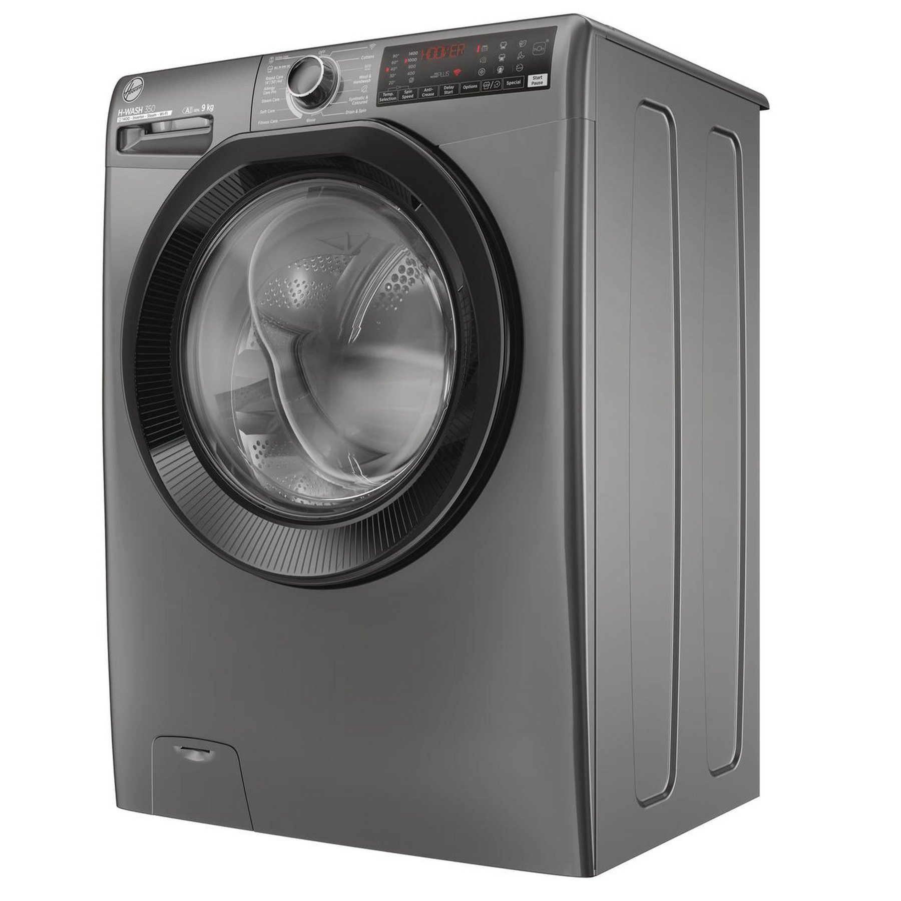 Hoover H3WPS496TAM H Wash 350 9kg 1400 Spin Washing Machine in Graphit, photo 3