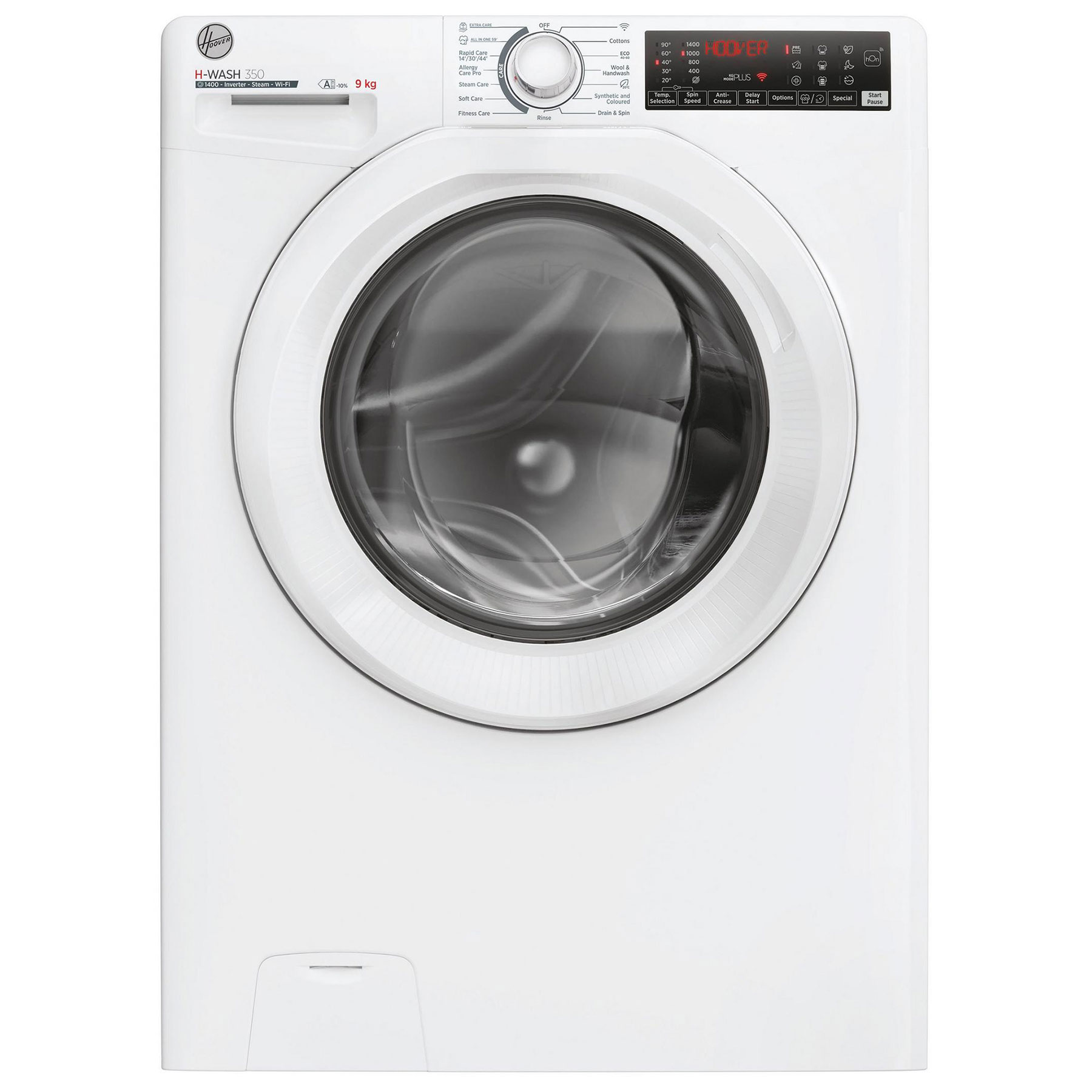 Hoover H3WPS496TAM6 Washing Machine in White 1400rpm 9Kg A Rated