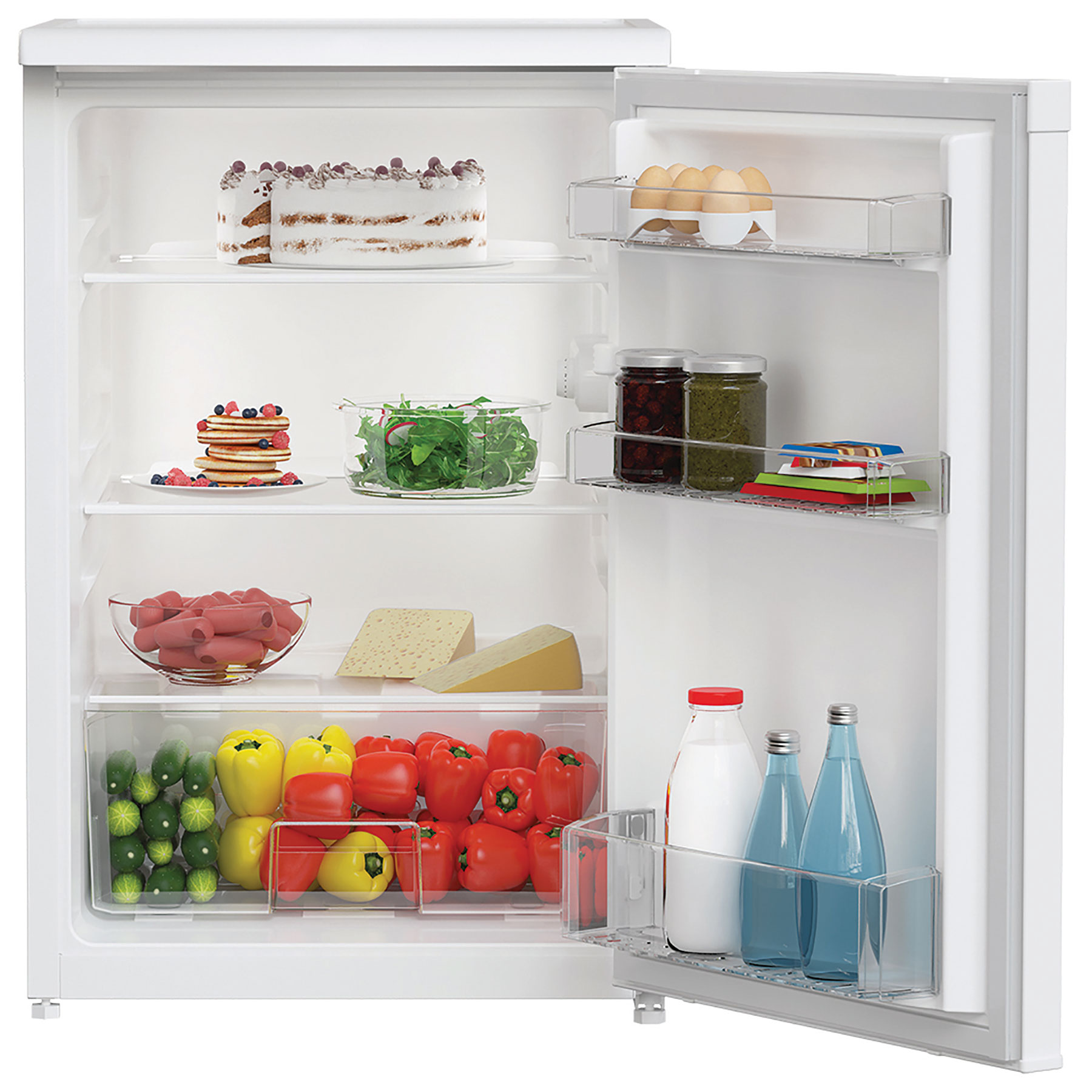 Hotpoint H55R1112WUK 84cm High Undercounter Fridge in White 54cm Wide, photo 3