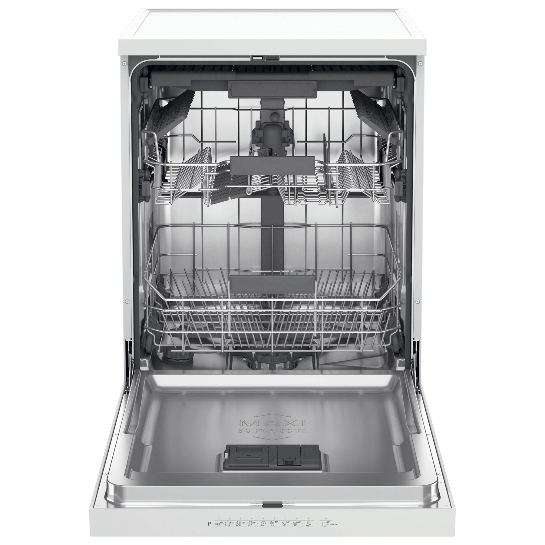Hotpoint H7FHP43WUK Maxi Space Full Size Dishwasher with Third Rack 15 Place Settings White, photo 2