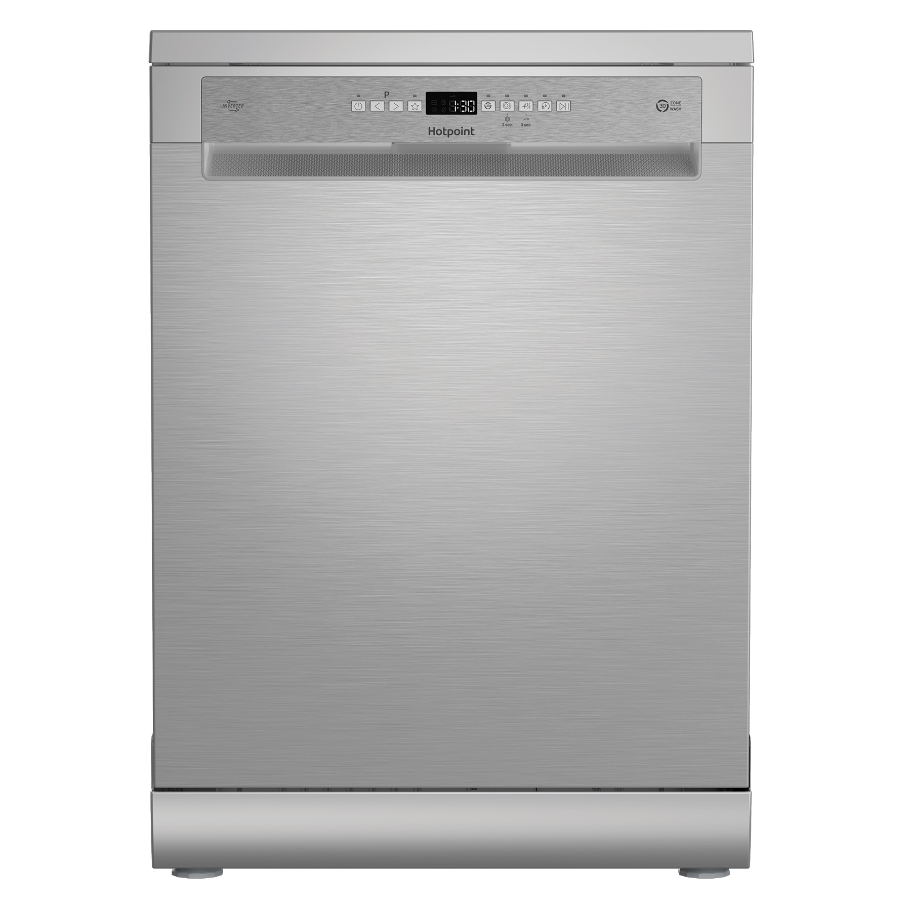Hotpoint H7FHP61XUK 60cm Dishwasher in Stainless Steel Place Setting A