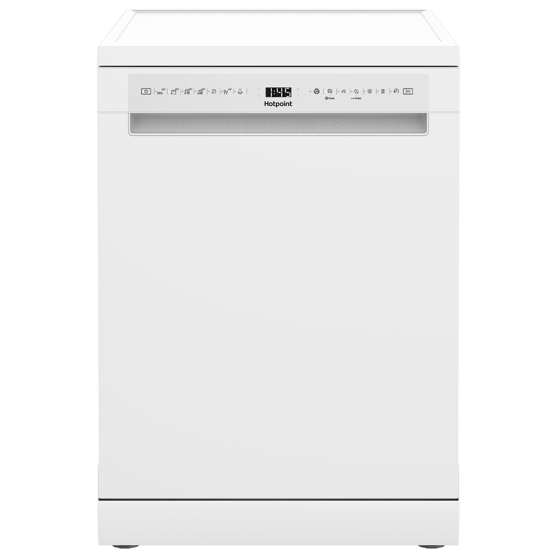 Image of Hotpoint H7FHS41 60cm Dishwasher in White 15 Place Setting C Rated