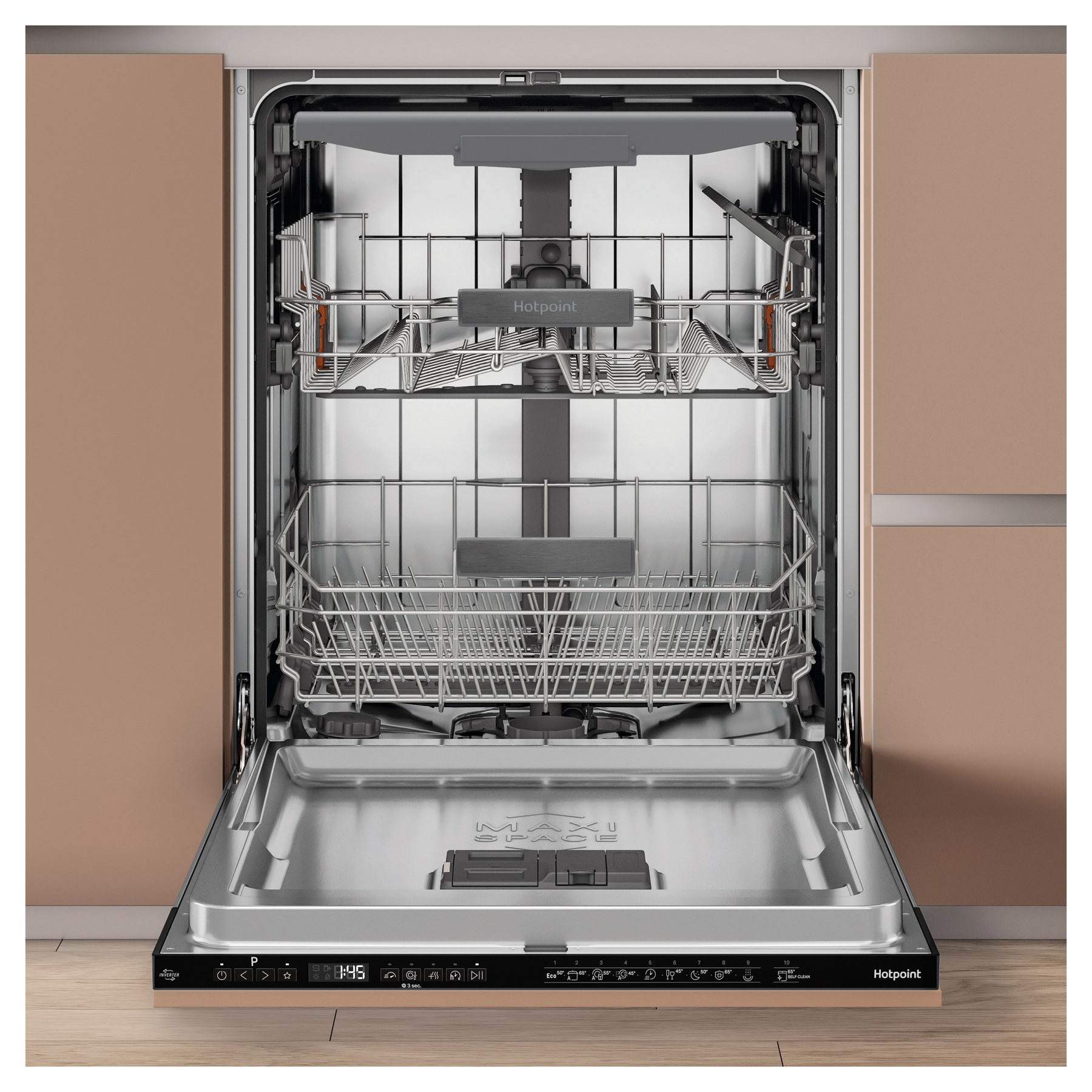 Hotpoint H7IC16M6UK MaxiSpace Integrated Full Size Dishwasher 16 Place Settings, photo 2