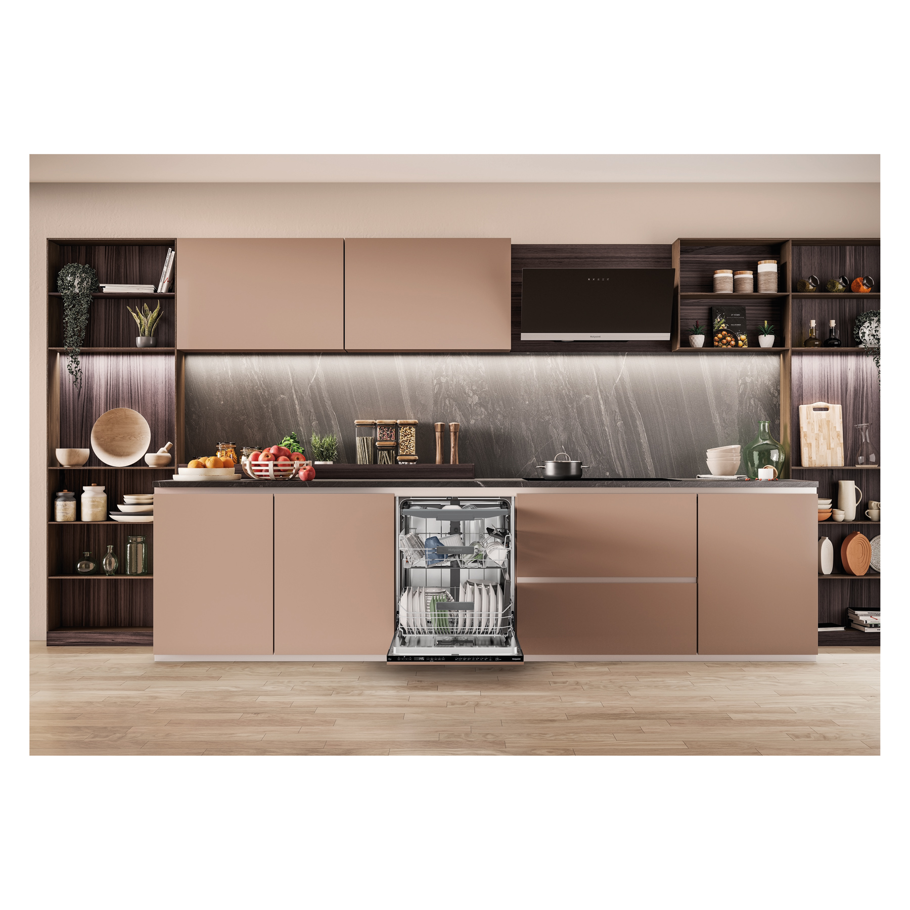 Hotpoint H7IC16M6UK MaxiSpace Integrated Full Size Dishwasher 16 Place Settings, photo 4