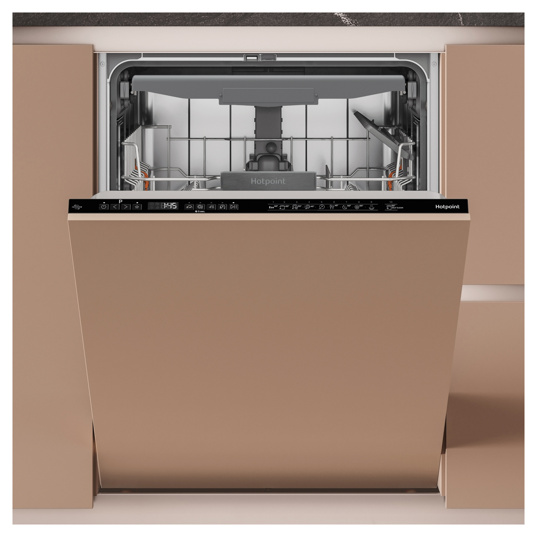 Hotpoint H7IC16M6UK 60cm Fully Integrated Dishwasher 16 Place C Rated