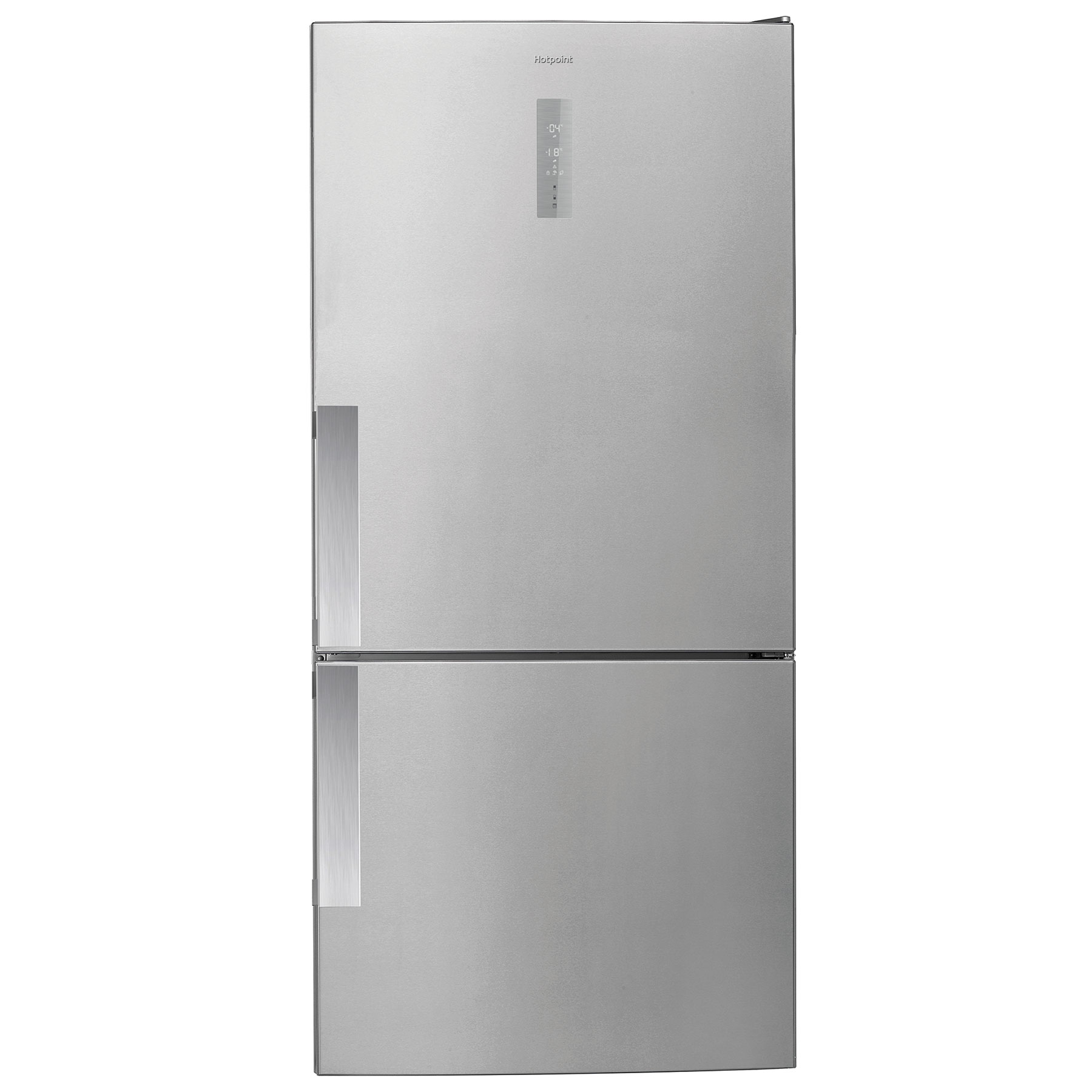 Image of Hotpoint H84BE72X 84cm American Fridge Freezer in Inox 1 86m E Rated