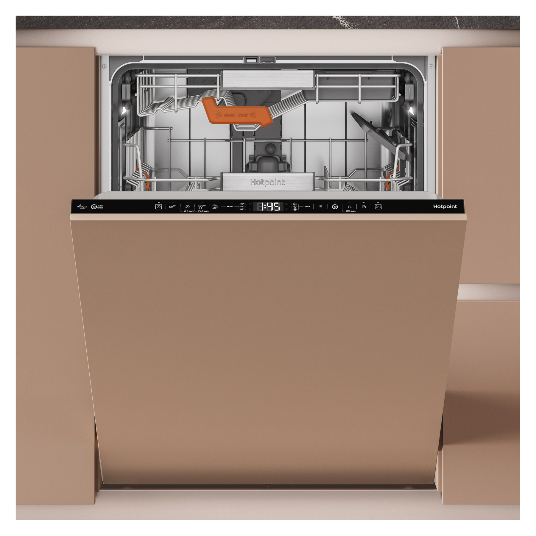 Hotpoint H8IB15M4TSUK 60cm Fully Integrated Dishwasher 15 Place B Rate
