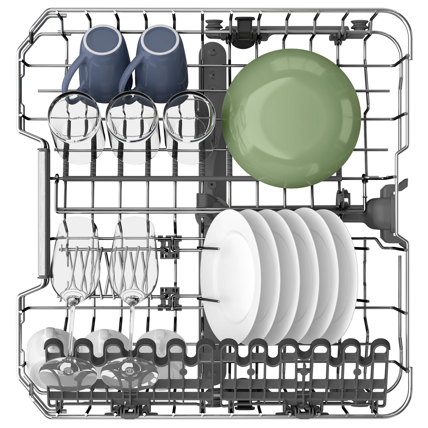 Hotpoint H8IHP42L 60cm Fully Integrated Dishwasher 14 Place C Rated, photo 5