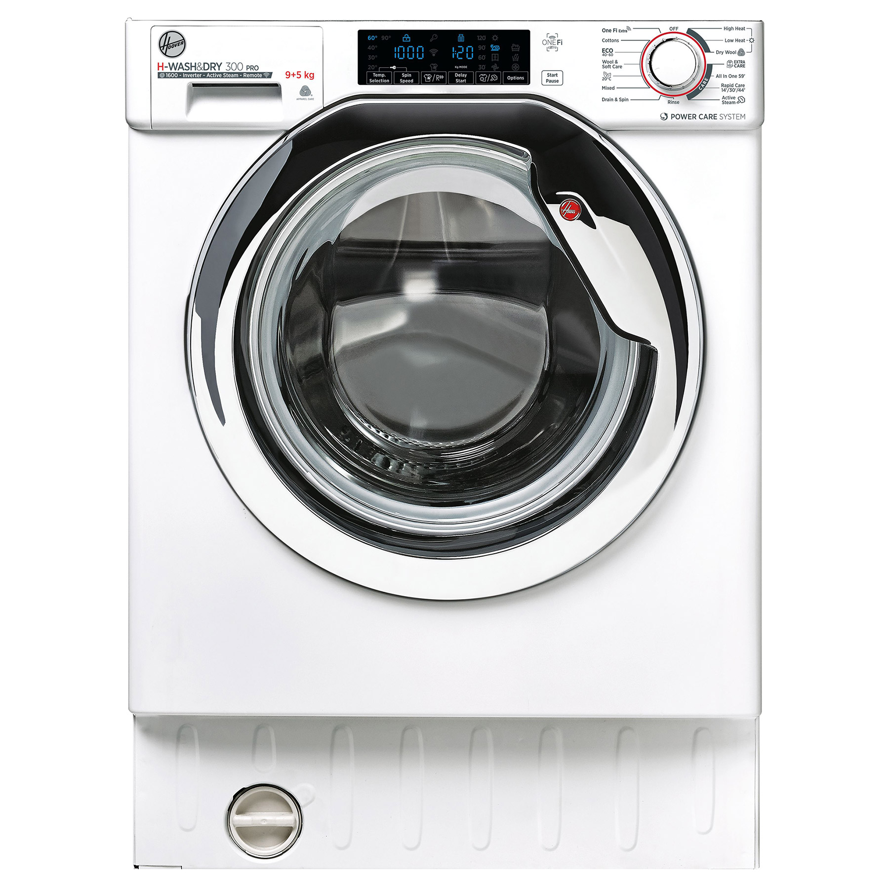 Image of Hoover HBDOS695TAMC Integrated Washer Dryer 1600rpm 9kg 5kg D Rated Wi