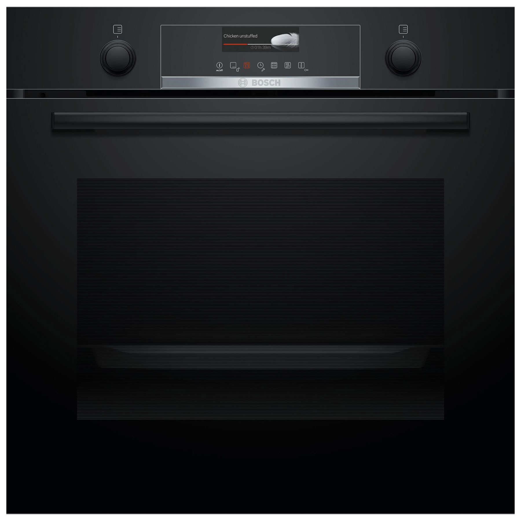Bosch HBG579BB6B Series 6 Built In Electric Single Oven in Black 71L A