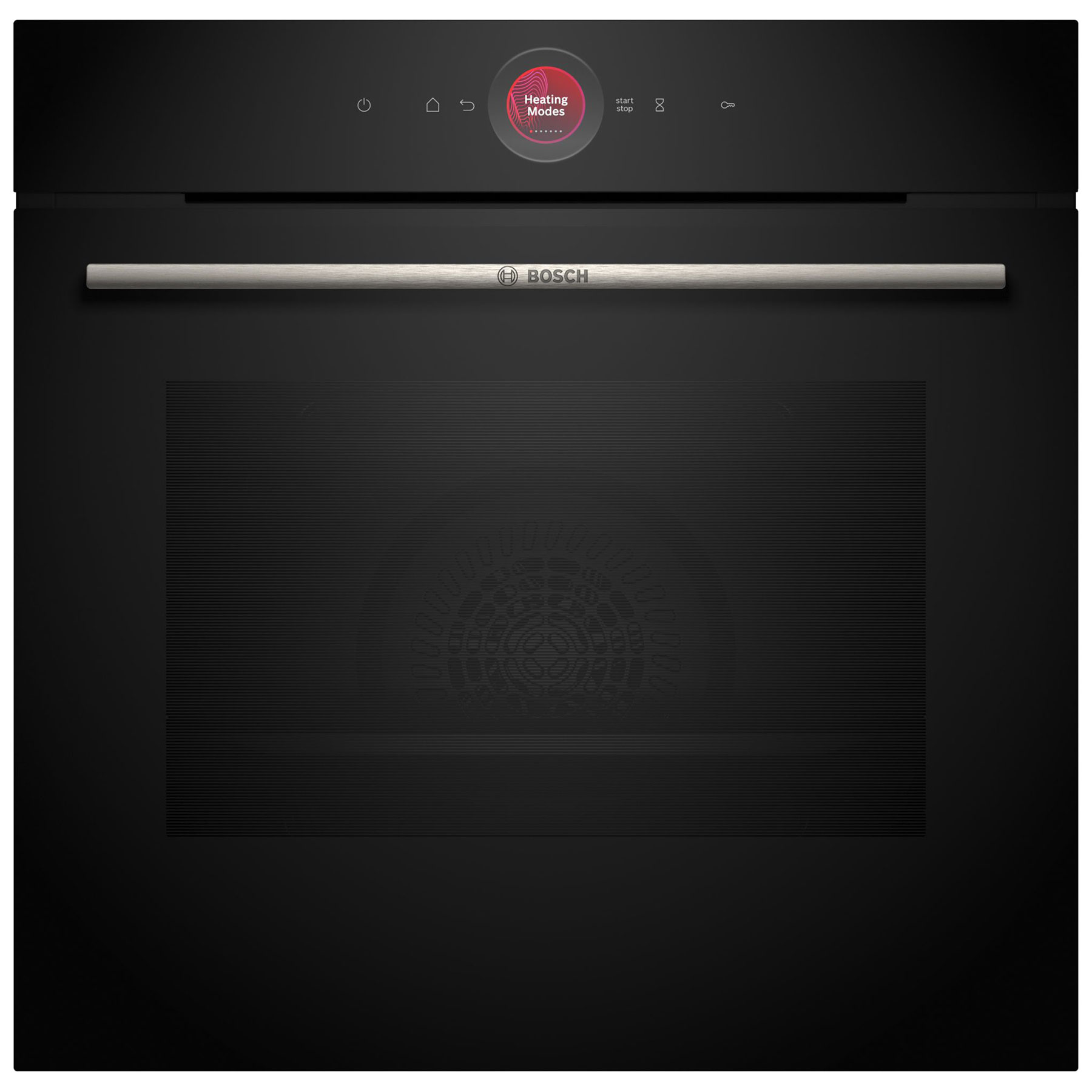 Bosch HBG7341B1B Series 8 Built In Electric Single Oven in Black 71L