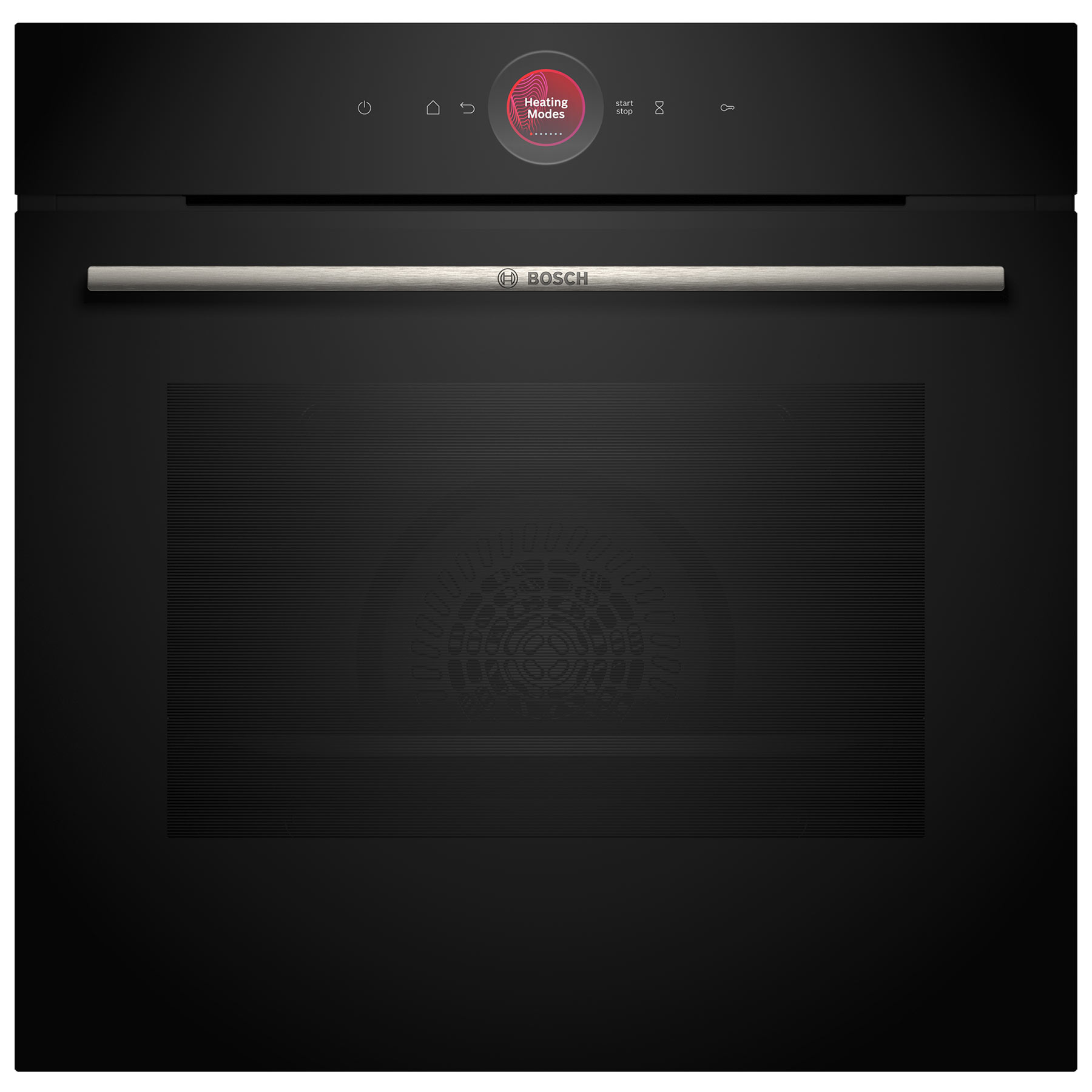 Image of Bosch HBG7741B1B Series 8 Built In Electric Single Oven in Black 71L