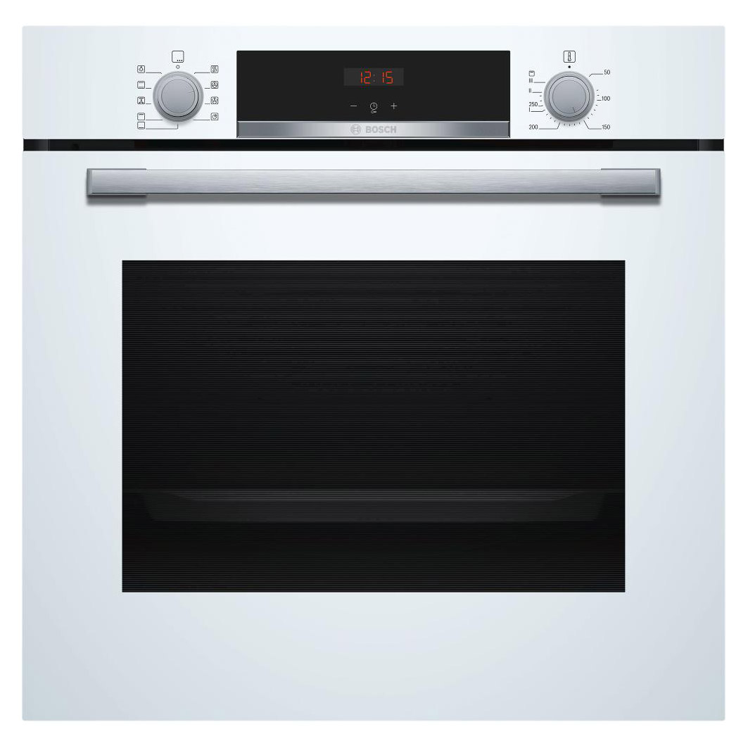 Bosch HBS534BW0B Series 4 Built In Electric Single Oven in White 71L