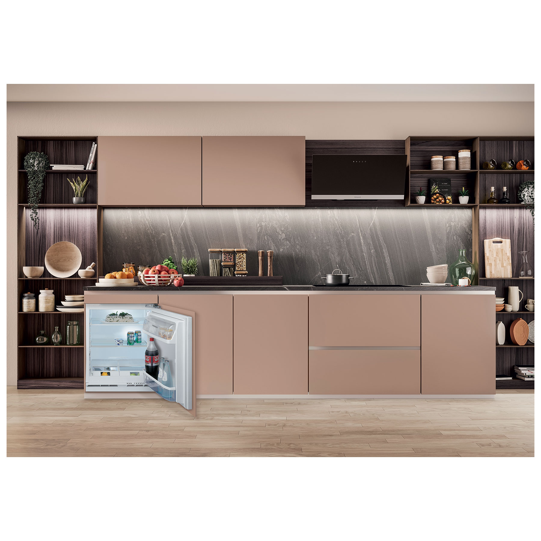 Hotpoint HBUL011 82cm High Integrated Undercounter Fridge 60cm Wide, photo 4