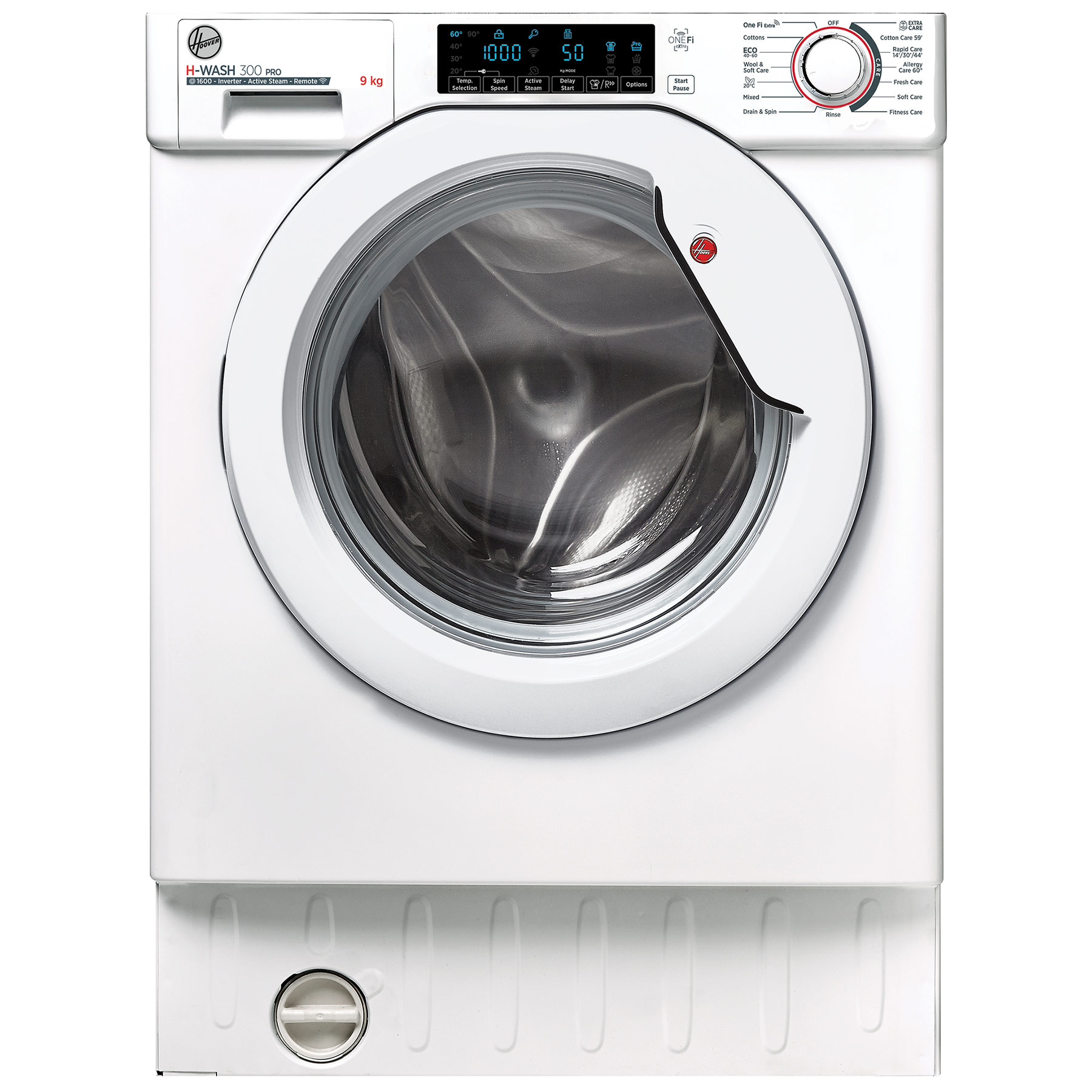 Image of Hoover HBWOS69TMET Integrated Washing Machine 1600rpm 9kg B Rated