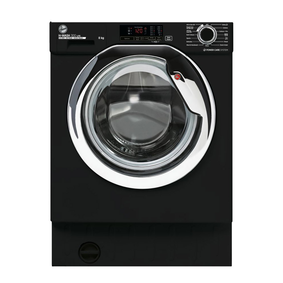 Image of Hoover HBWS48D1ACBE Fully Integrated Washing Machine 1400rpm 8kg C Rat