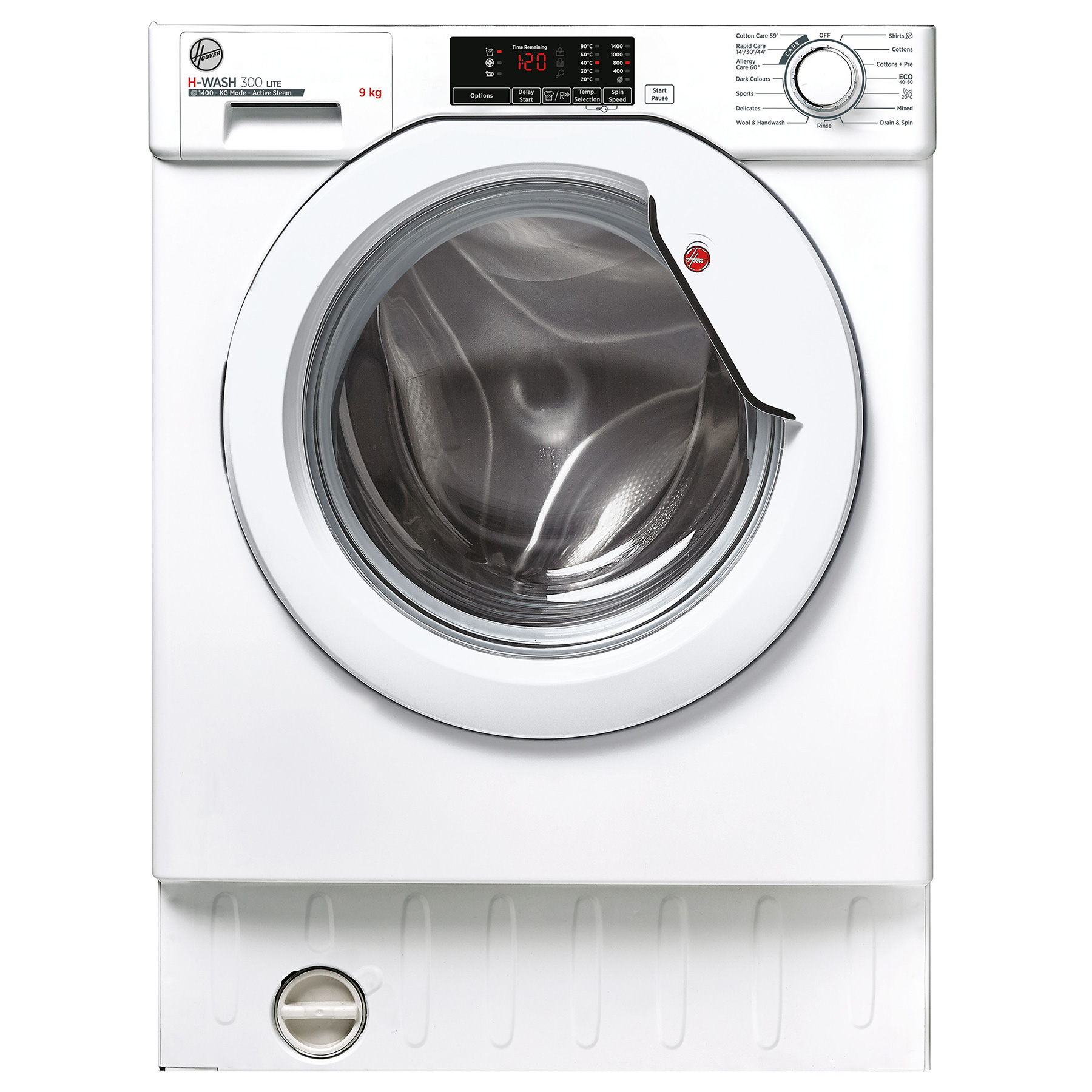 Image of Hoover HBWS49D2E Integrated Washing Machine 1400rpm 9kg D Rated
