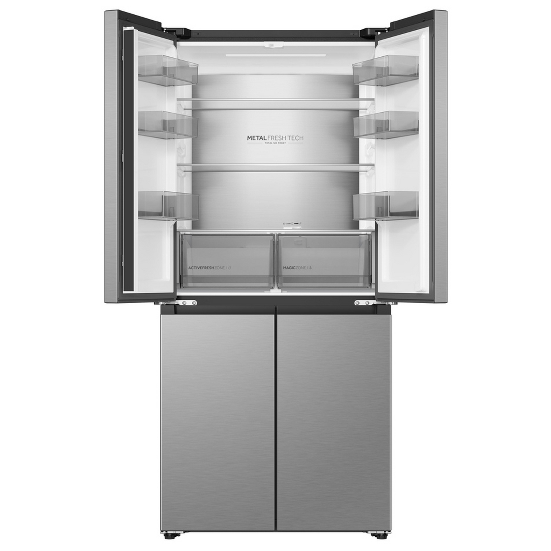 Haier HCR58S18DNMM American Fridge Freezer in Inox Frost Free, photo 4