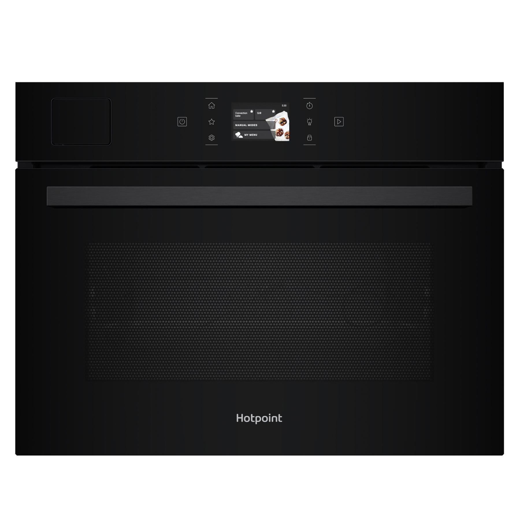 Hotpoint HCS9A9PHTSBA Built In Compact Electric Single Oven with Micro