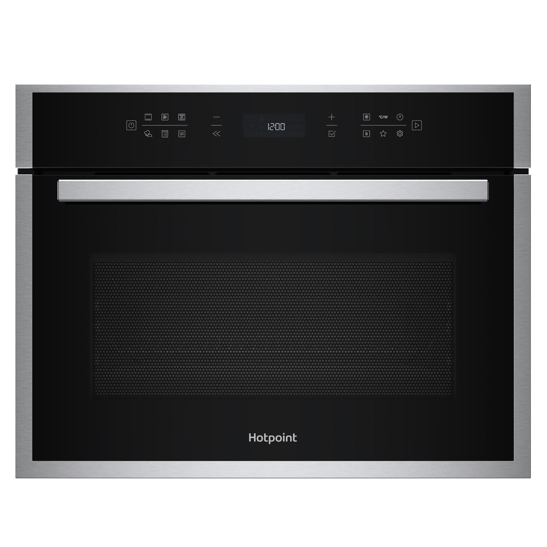 Hotpoint HCW6O7HTSXUK Built In Combination Microwave Oven in Stainless