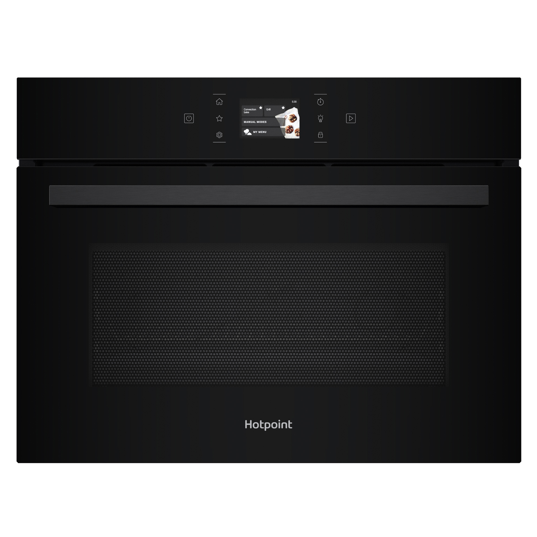 Hotpoint HCW9OWPHTSB Built In Combination Microwave Oven in Black 53L