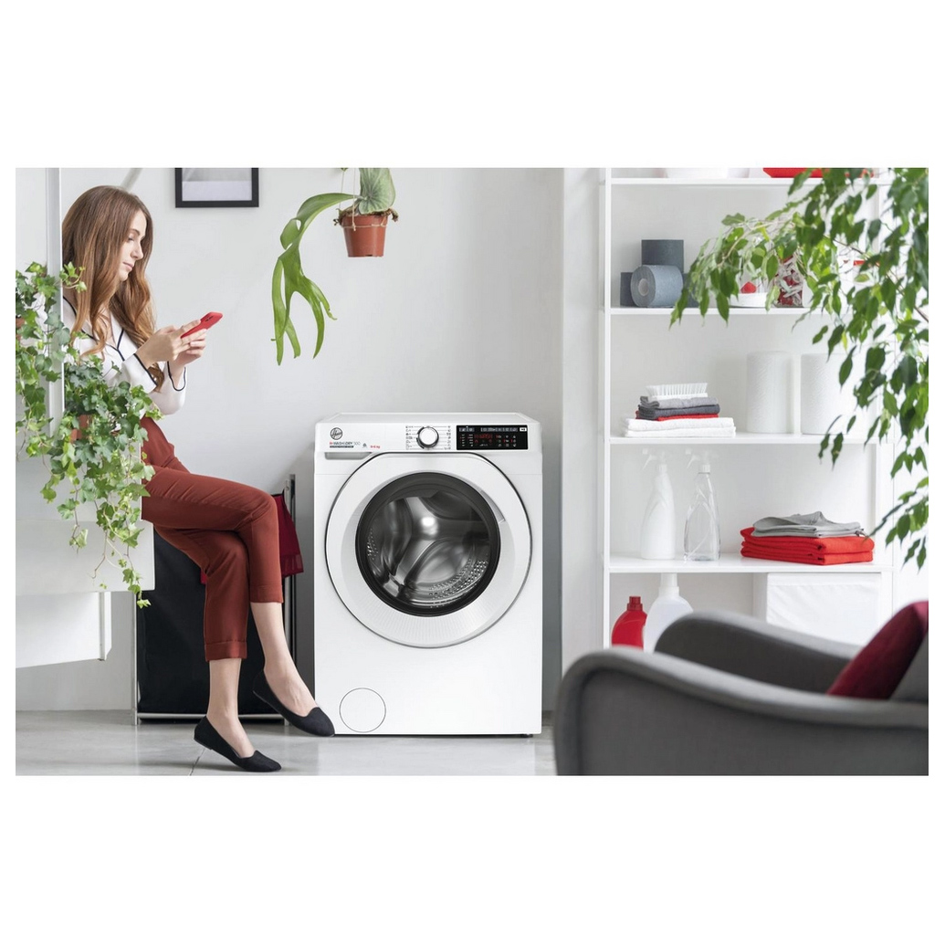 Hoover HD496AMC H Wash Dry 500 Washer Dryer in White 1400 Spin 9 6kg D, photo 5