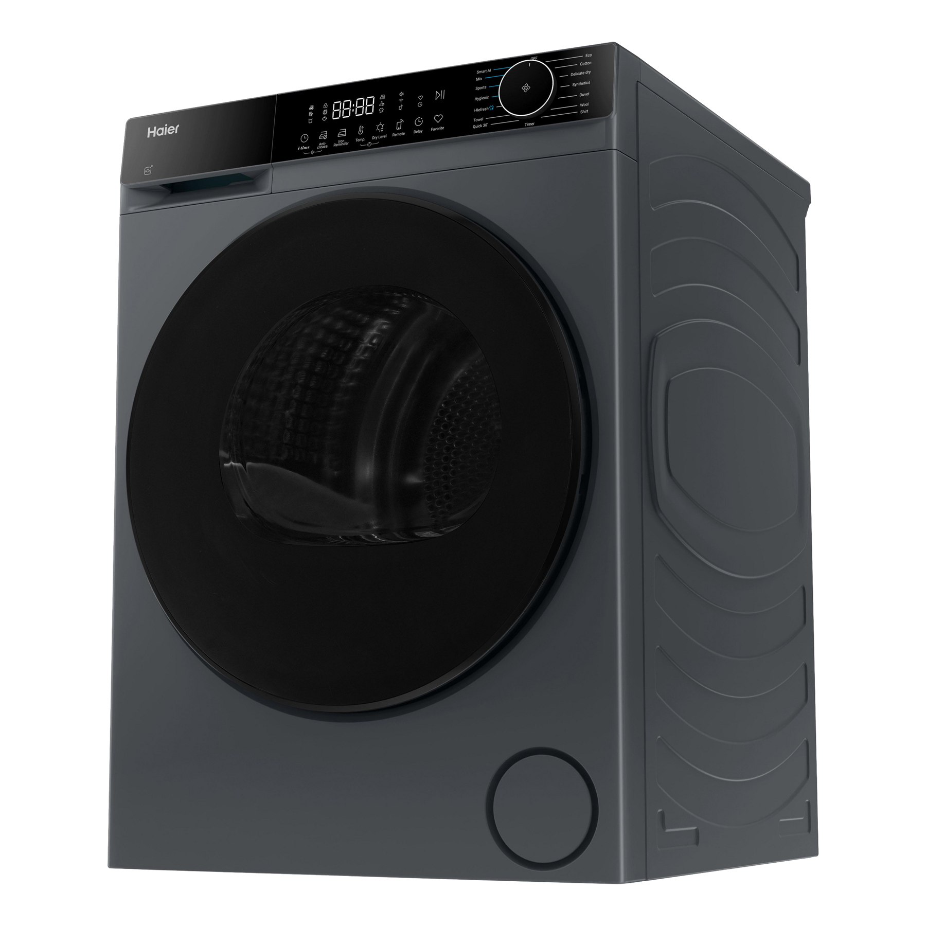 Haier X5 Plus HD90-D357AGU1 9kg Freestanding Heat Pump Tumble Dryer Graphite - A++ Rated, photo 3