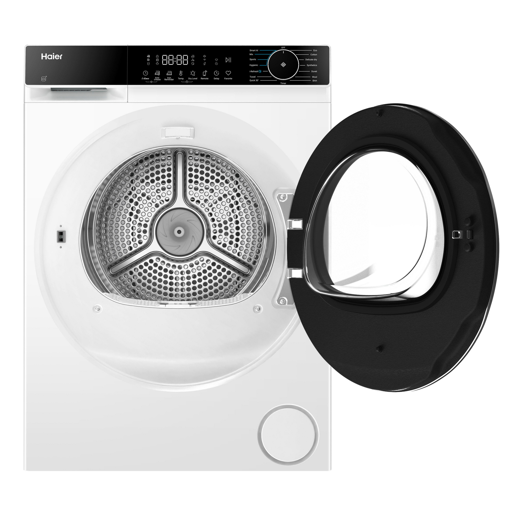 Haier X5 Plus HD90-D357AU1-UK 9kg Freestanding Heat Pump Tumble Dryer White - A++ Rated, photo 2