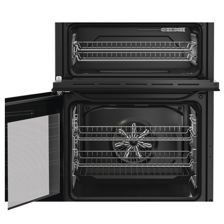 Hotpoint HDE6VDC2B1 60cm Double Oven Electric Cooker in Black Ceramic, photo 5