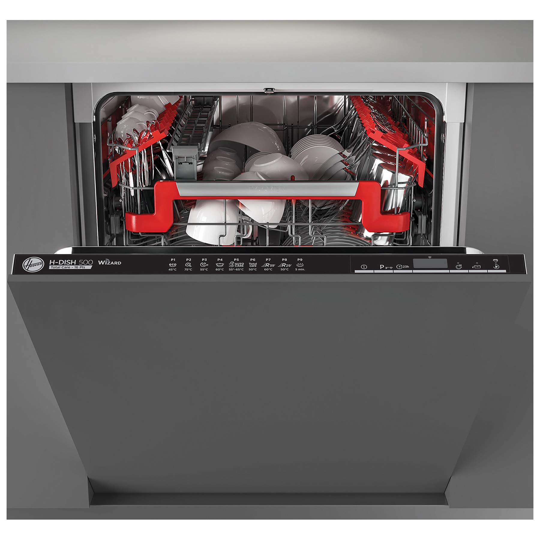 Image of Hoover HDIN4D620PB 60cm Fully Integrated Dishwasher 16 Place C Rated
