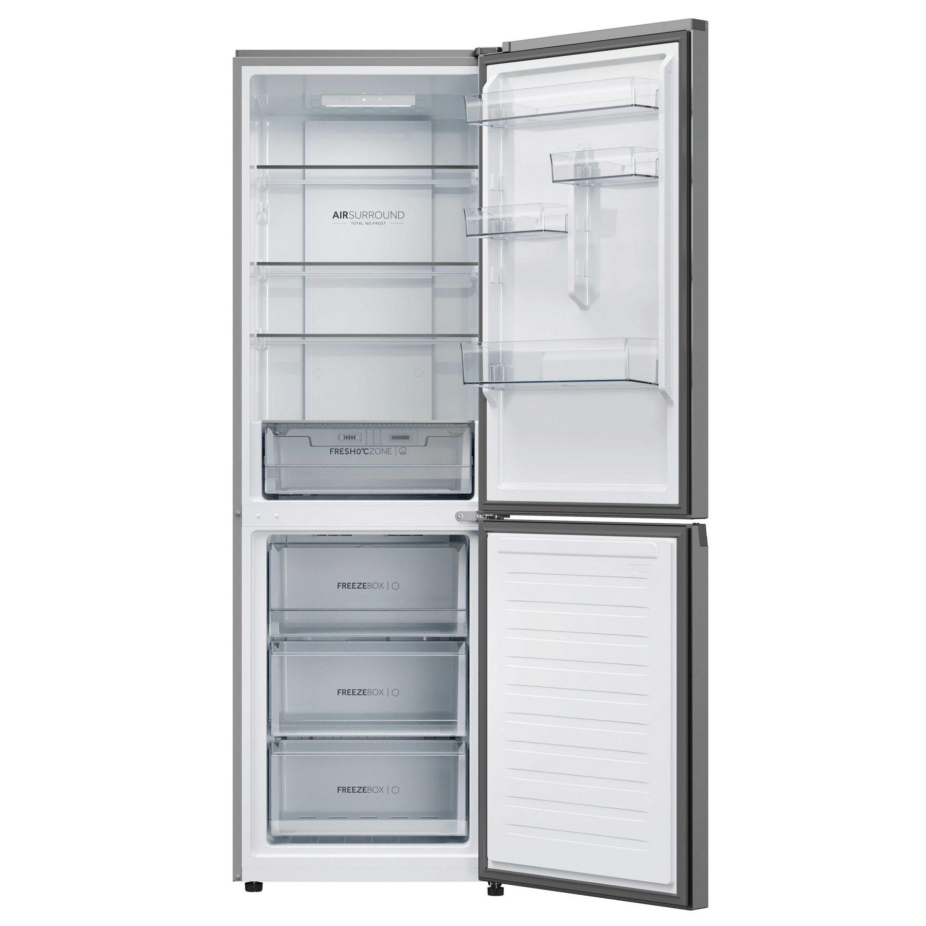Haier HDPR3618DNPK Series 3 185cm High 60 40 Frost Free Fridge Freezer, photo 3