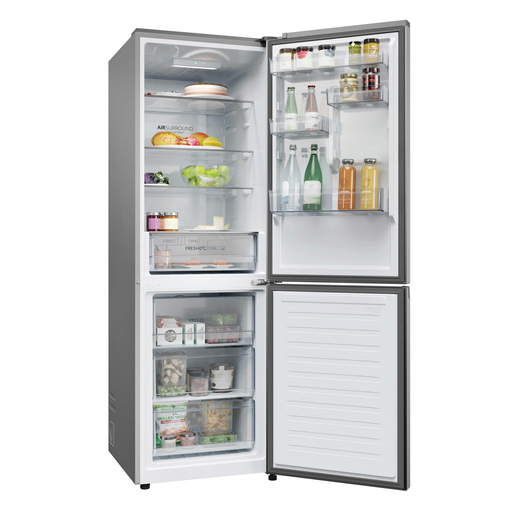 Haier HDPR3618DNPK Series 3 185cm High 60 40 Frost Free Fridge Freezer, photo 5