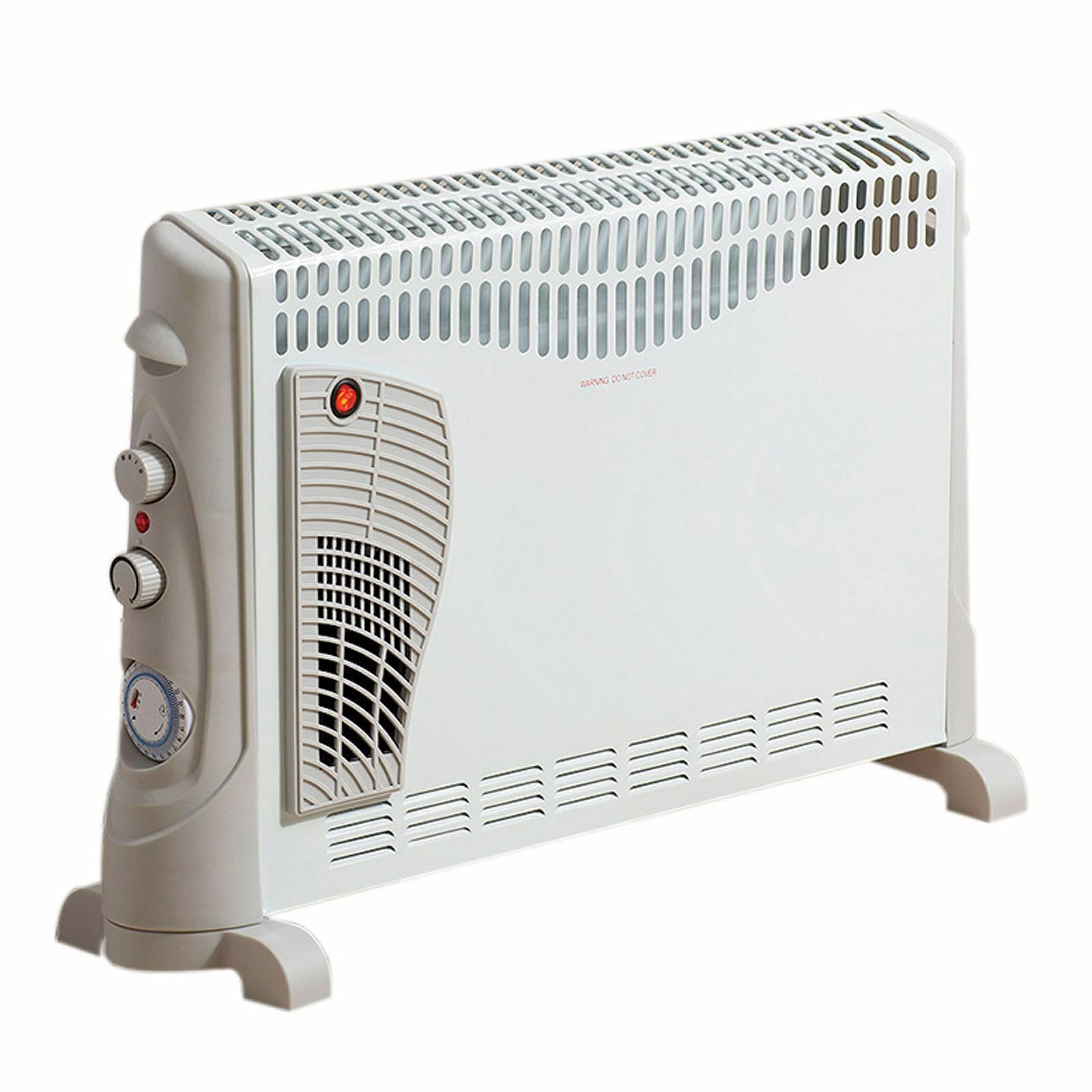 Image of Daewoo HEA1137GE 2 0kW Convector Heater with Turbo Fan and Timer