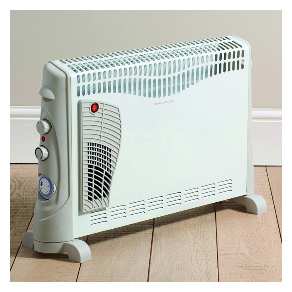 Daewoo HEA1137GE 2000W Convector Heater with Turbo Fan and Timer, photo 2