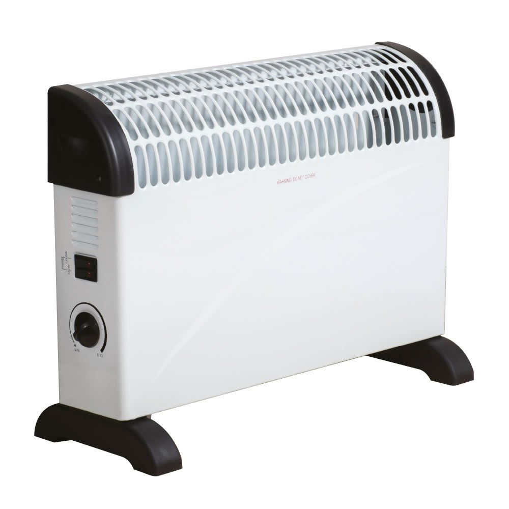 Daewoo HEA1146GE 2000W Convector Heater in White 3 Heat Settings