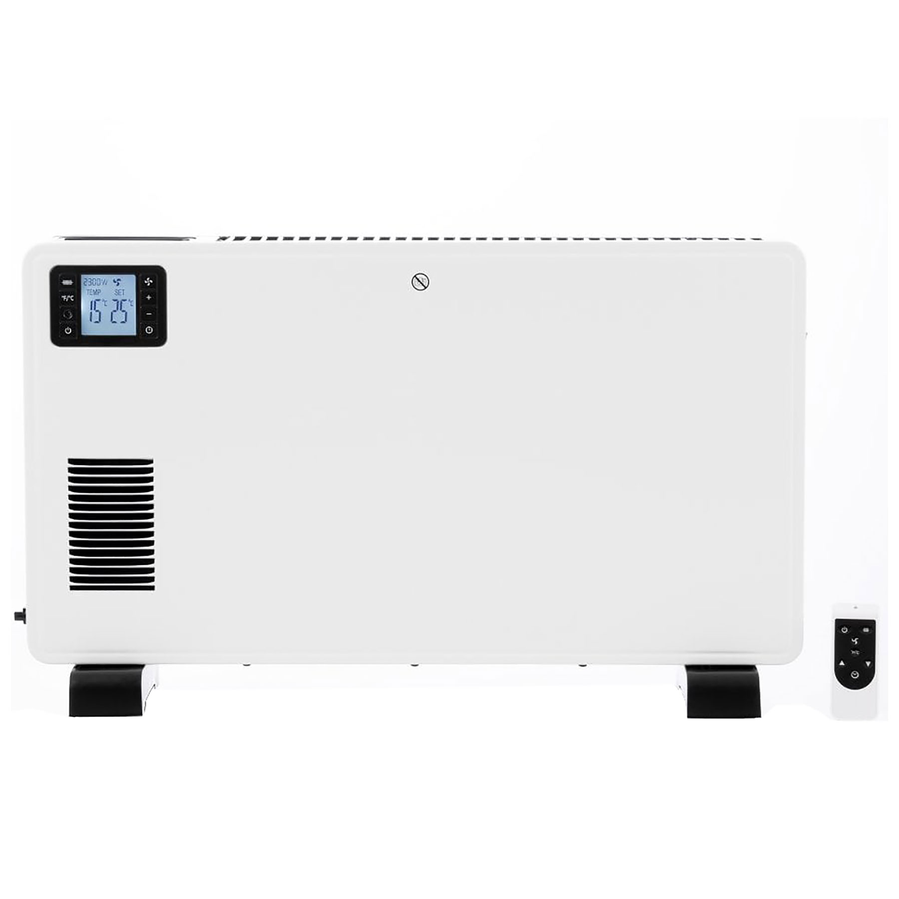 Daewoo HEA1812GE 2300W Convector Heater White Turbo Fan Timer Remote C