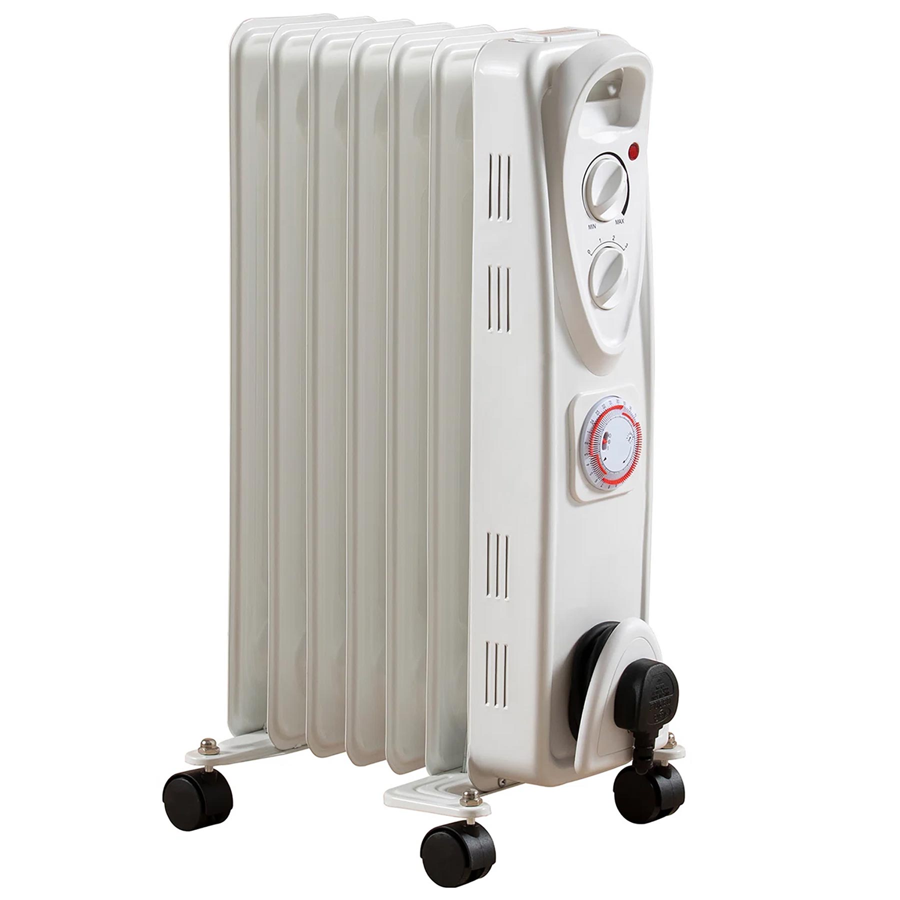 Daewoo HEA1894GE 1500W Oil Filled Radiator with 24 Hour Timer