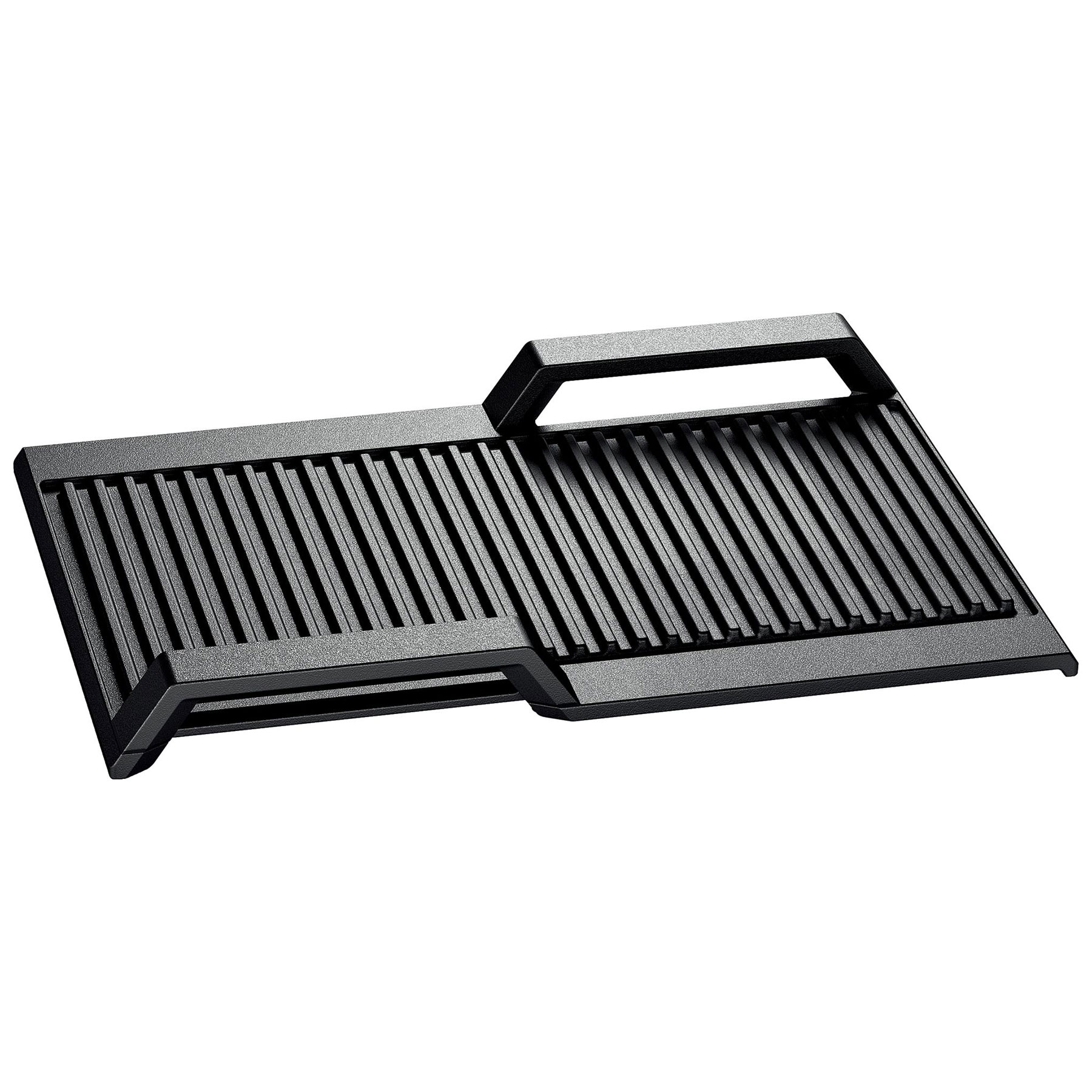 Image of Bosch HEZ390522 40cm FlexInduction Griddle Plate in Cast Iron
