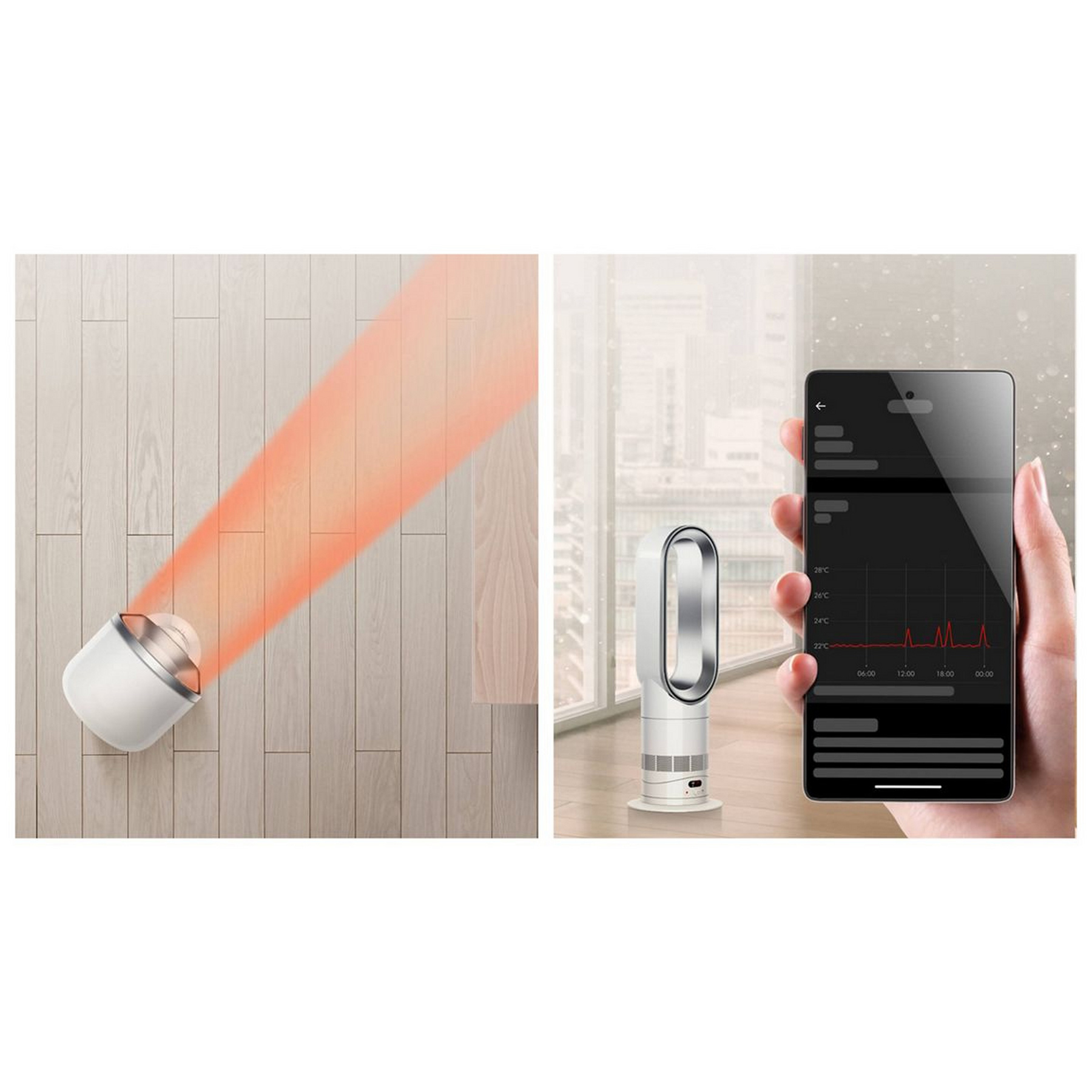 Dyson Hot+Cool™ HF1 Bladeless Heater & Fan | All-in-One Device for Year-Round Home Comfort & Air Circulation, photo 5