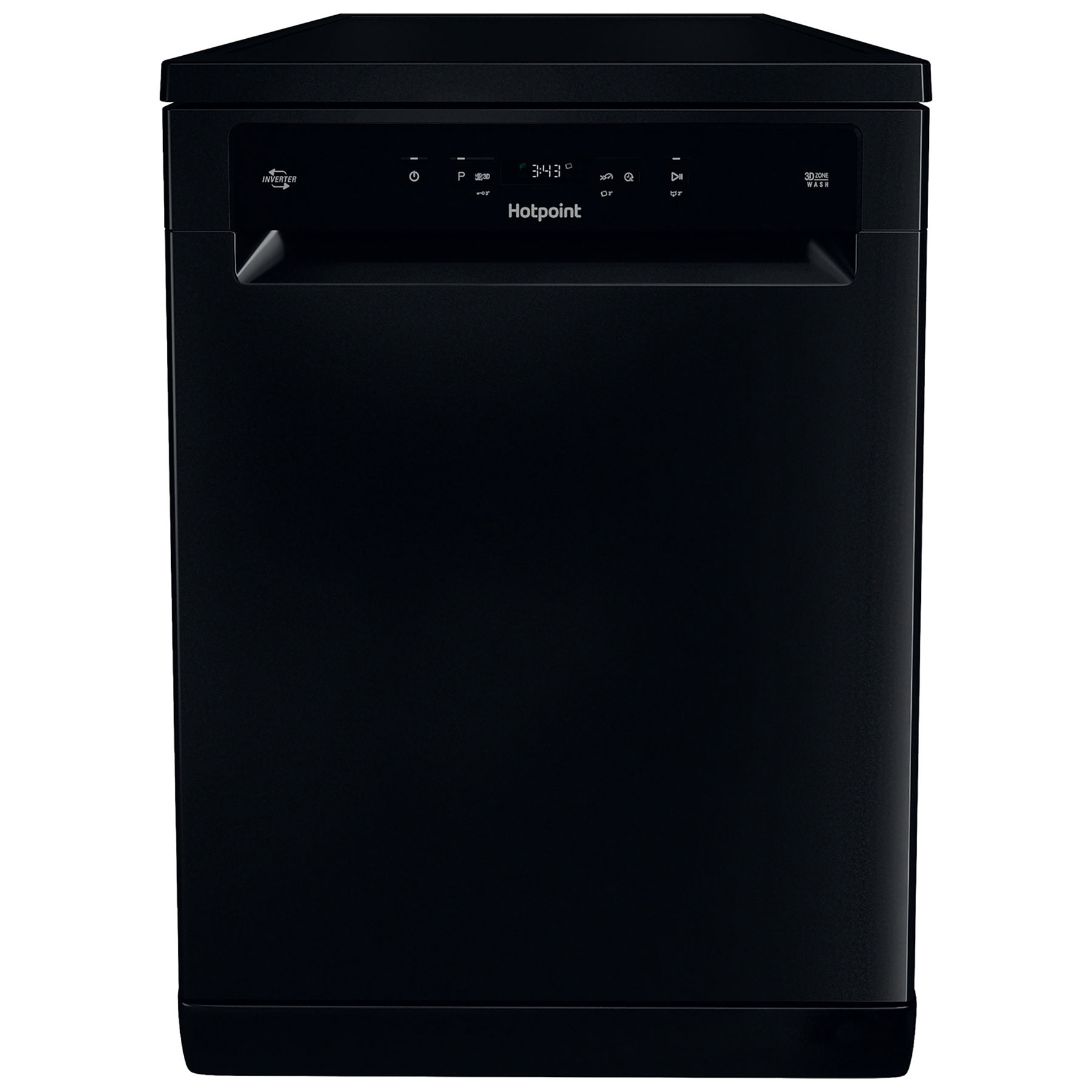 Image of Hotpoint HFC3C26WCBUK 60cm Dishwasher in Black 14 Place Setting E Rate