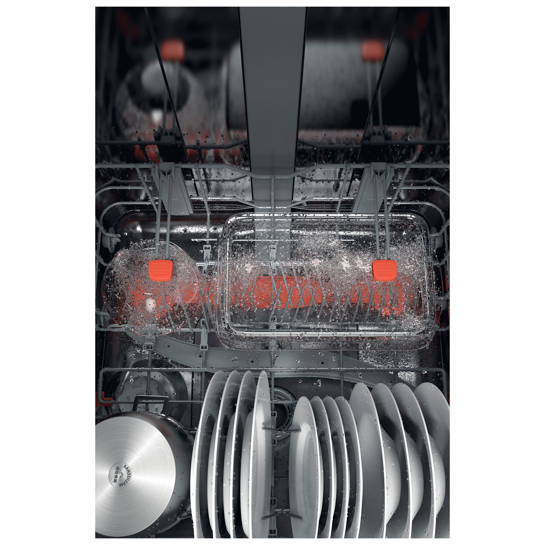 Hotpoint HFC3C26WCBUK 60cm Dishwasher in Black 14 Place Setting E Rate, photo 5
