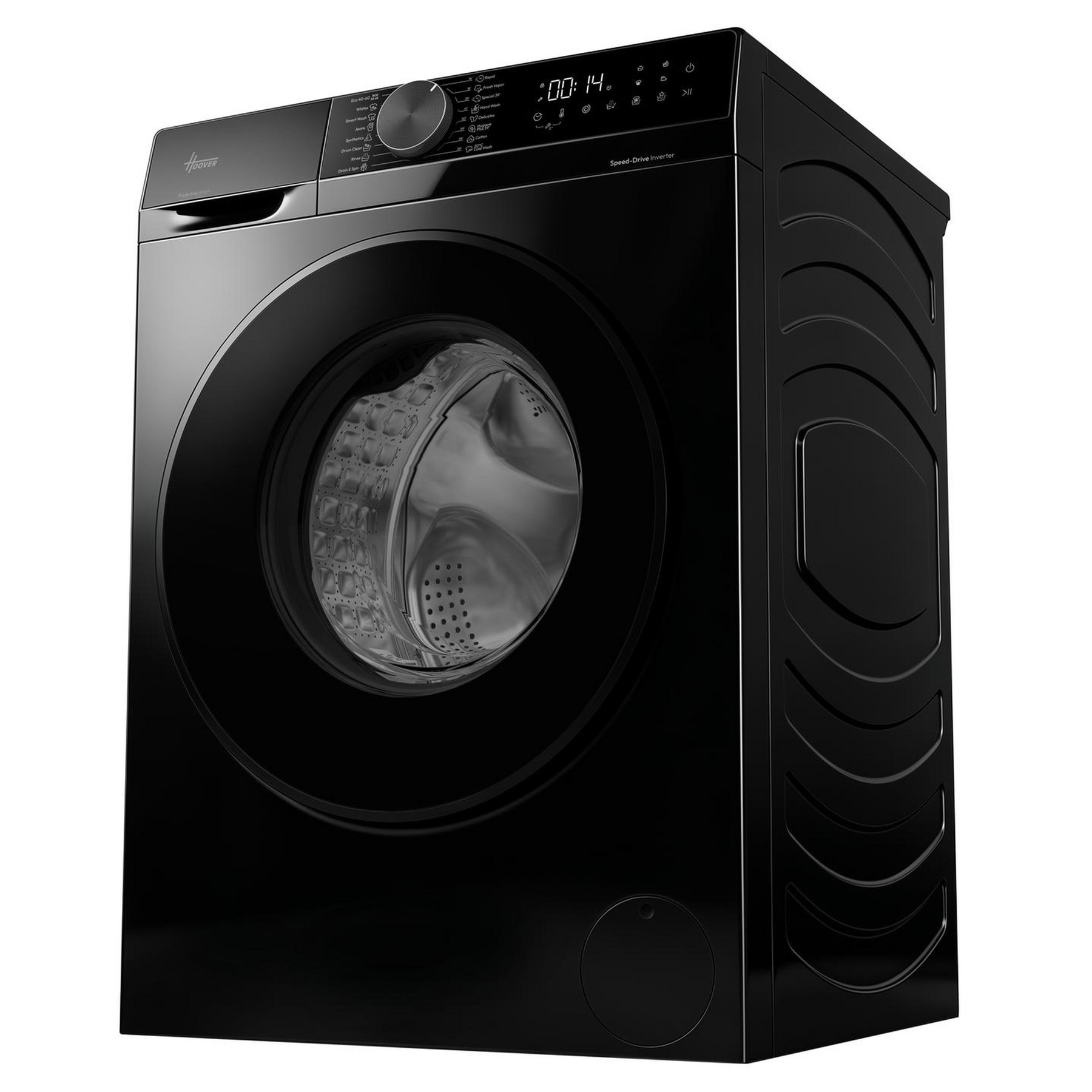 Hoover HGD48SB8BC 8kg 1400 Spin Washing Machine in Black A Rated ProAc, photo 4