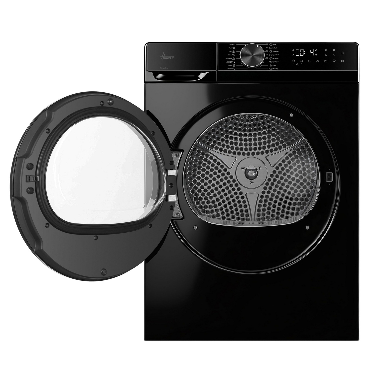 Hoover HGD8N2BBC 8kg Heat Pump Condenser Dryer in Black A Rated Wi Fi, photo 3