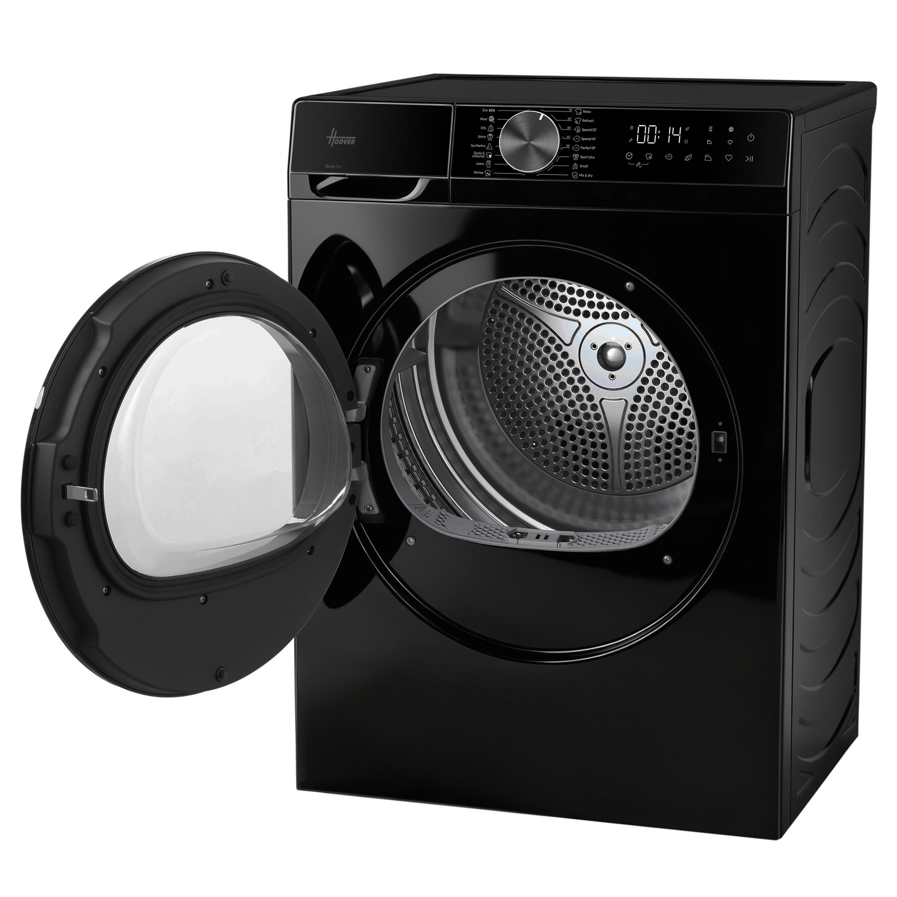 Hoover HGD8N2BBC 8kg Heat Pump Condenser Dryer in Black A Rated Wi Fi, photo 4